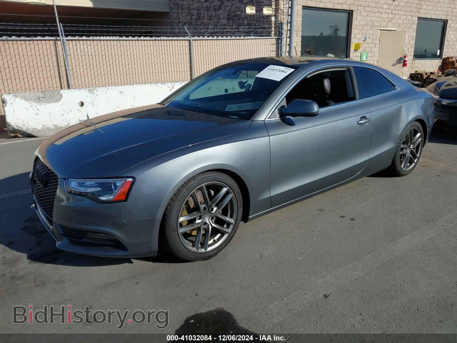 2013 AUDI A5 - VIN: WAULFAFRXDA007042 - Фото 2