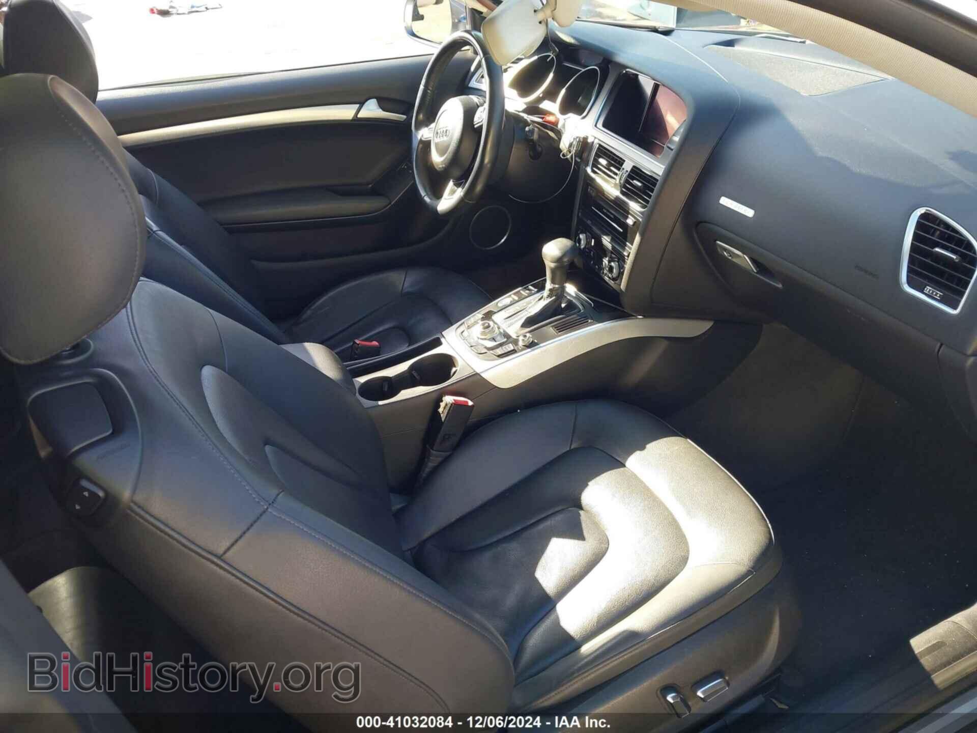 2013 AUDI A5 - VIN: WAULFAFRXDA007042 - Фото 5