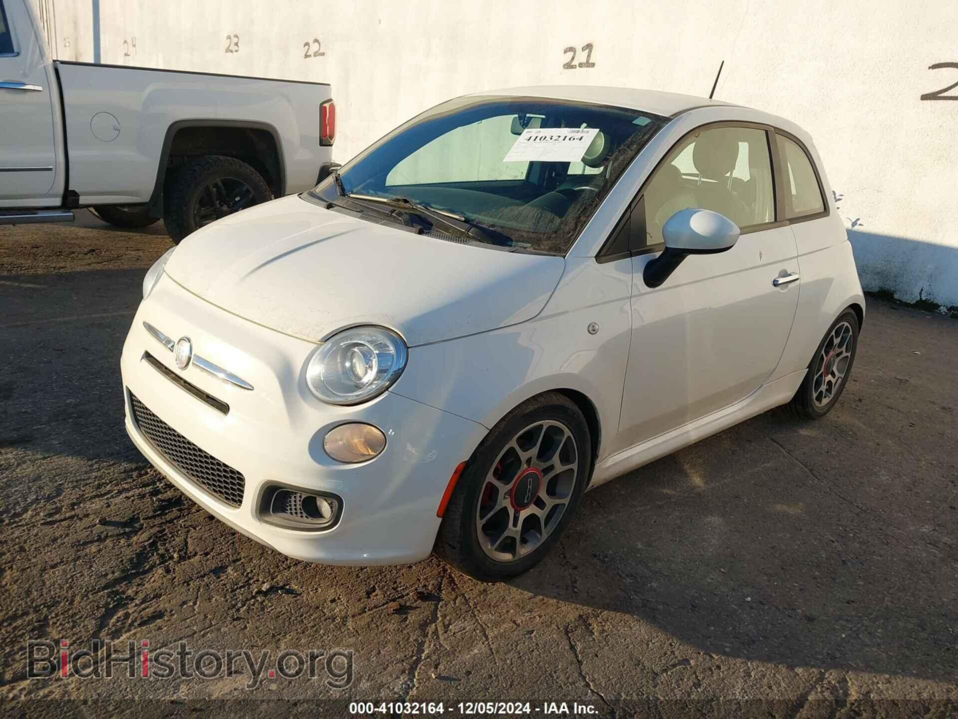 2012 FIAT 500 - VIN: 3C3CFFBRXCT384679 - Фото 2