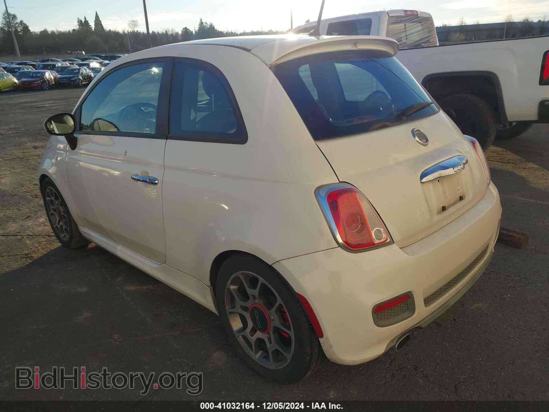 2012 FIAT 500 - VIN: 3C3CFFBRXCT384679 - Фото 3