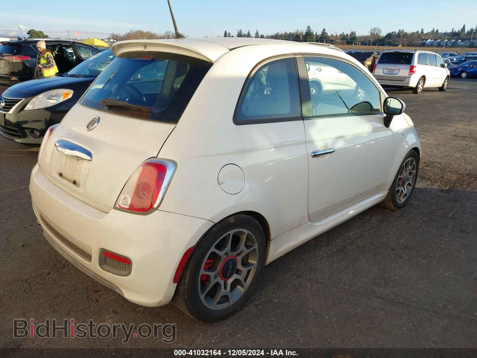 2012 FIAT 500 - VIN: 3C3CFFBRXCT384679 - Фото 4