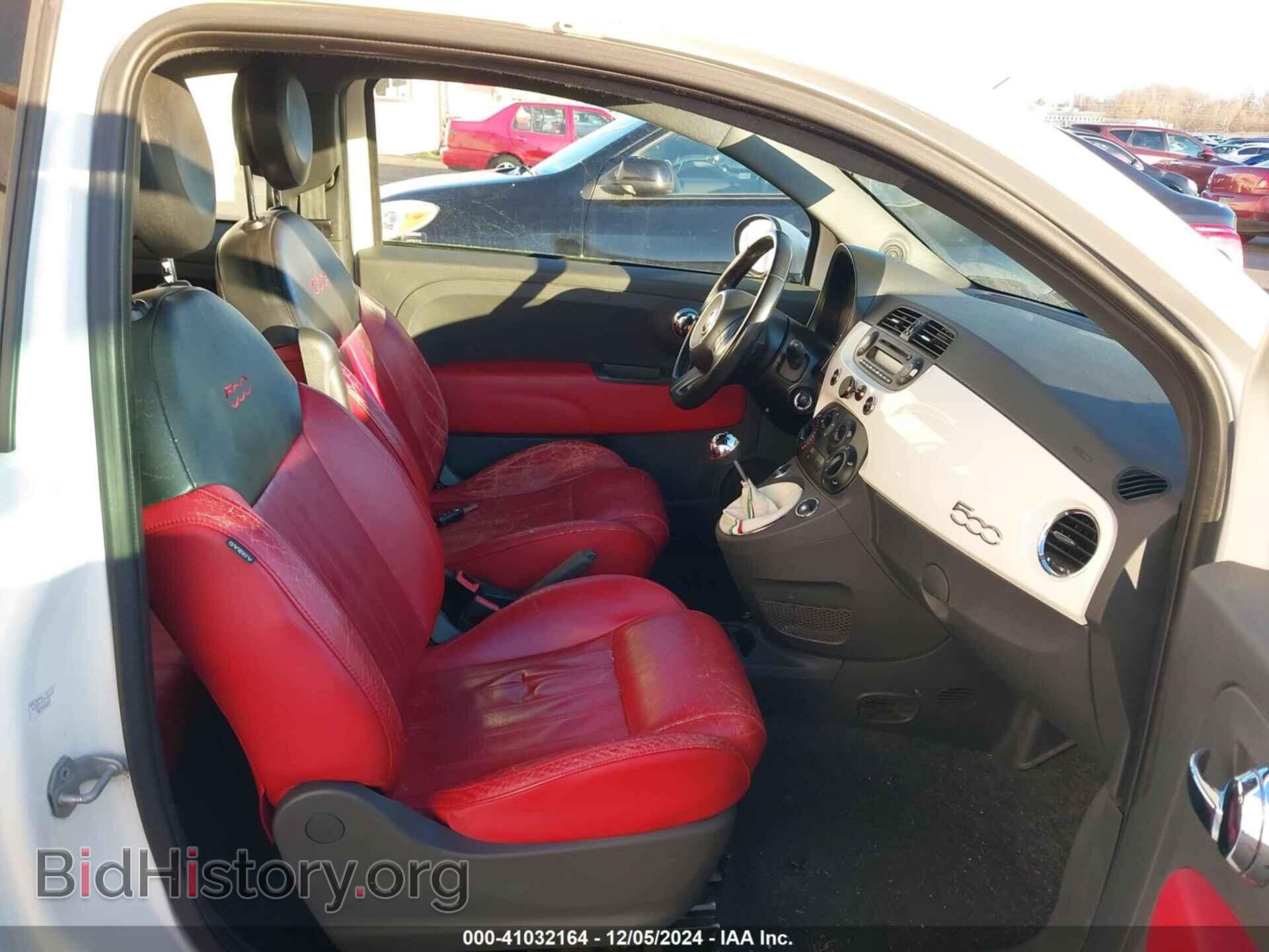 2012 FIAT 500 - VIN: 3C3CFFBRXCT384679 - Фото 5