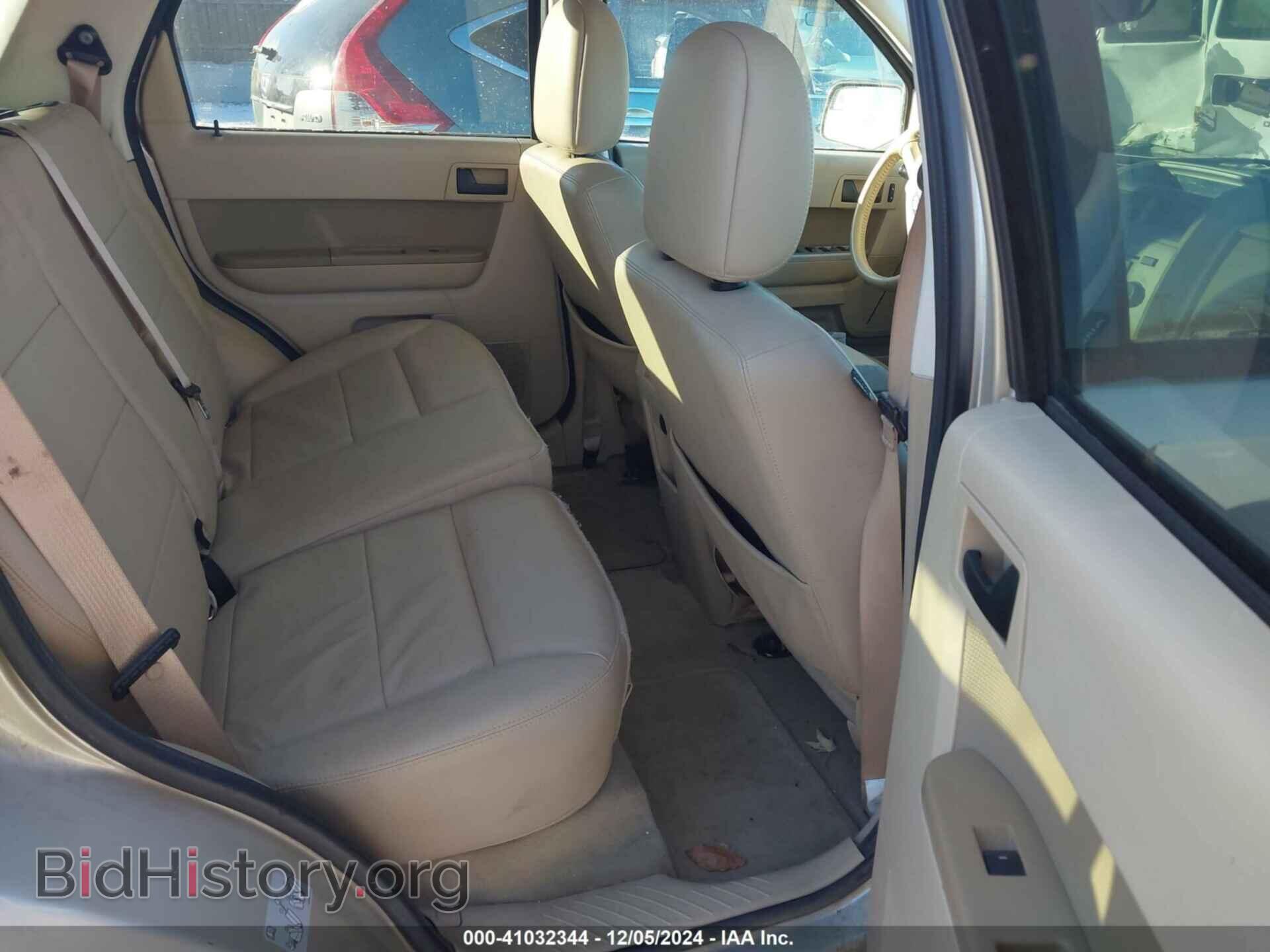 2011 FORD ESCAPE - VIN: 1FMCU9DG0BKB98708 - Photo 8
