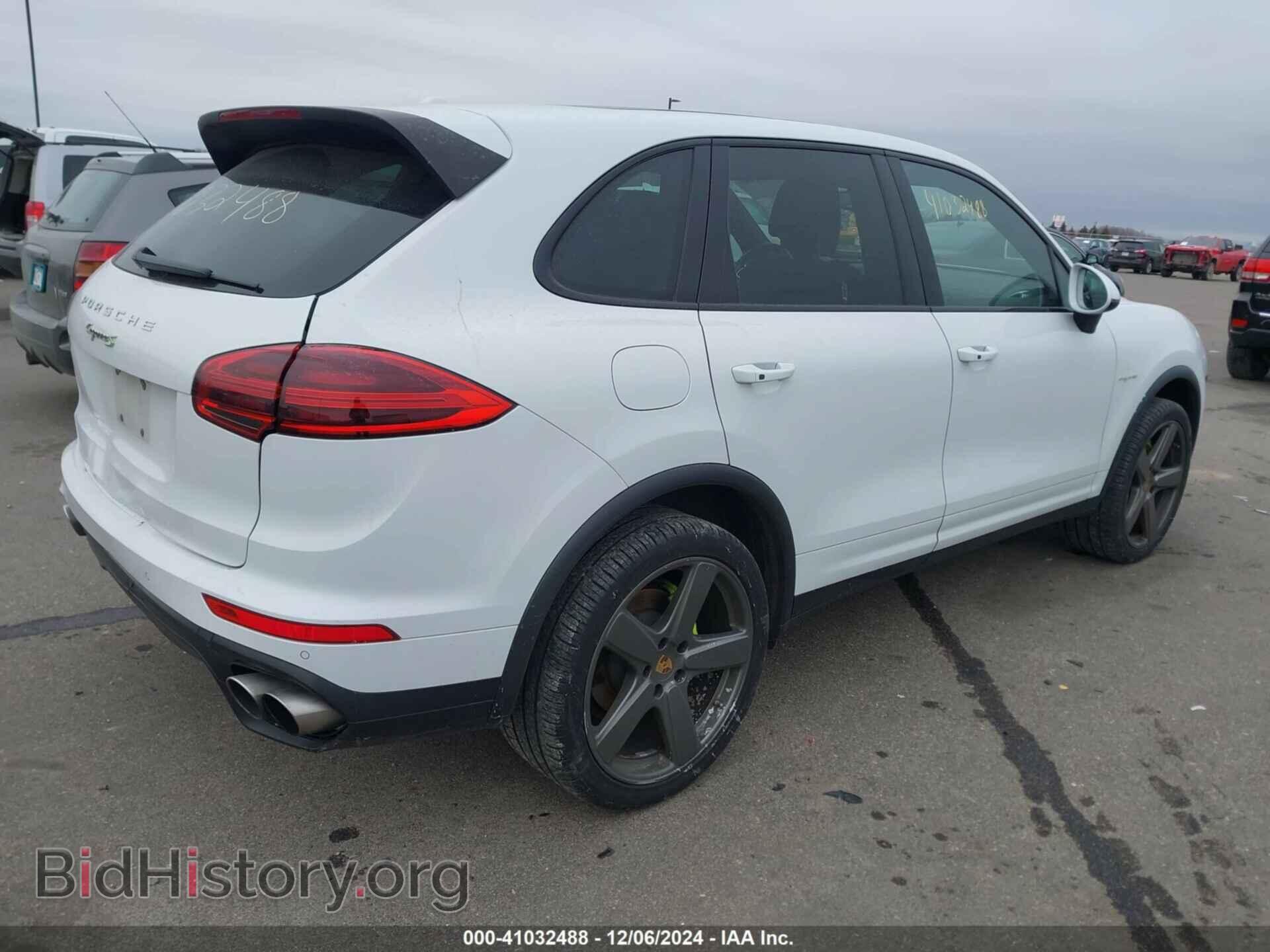 2016 PORSCHE CAYENNE E-HYBRID - VIN: WP1AE2A22GLA60046 - Фото 4