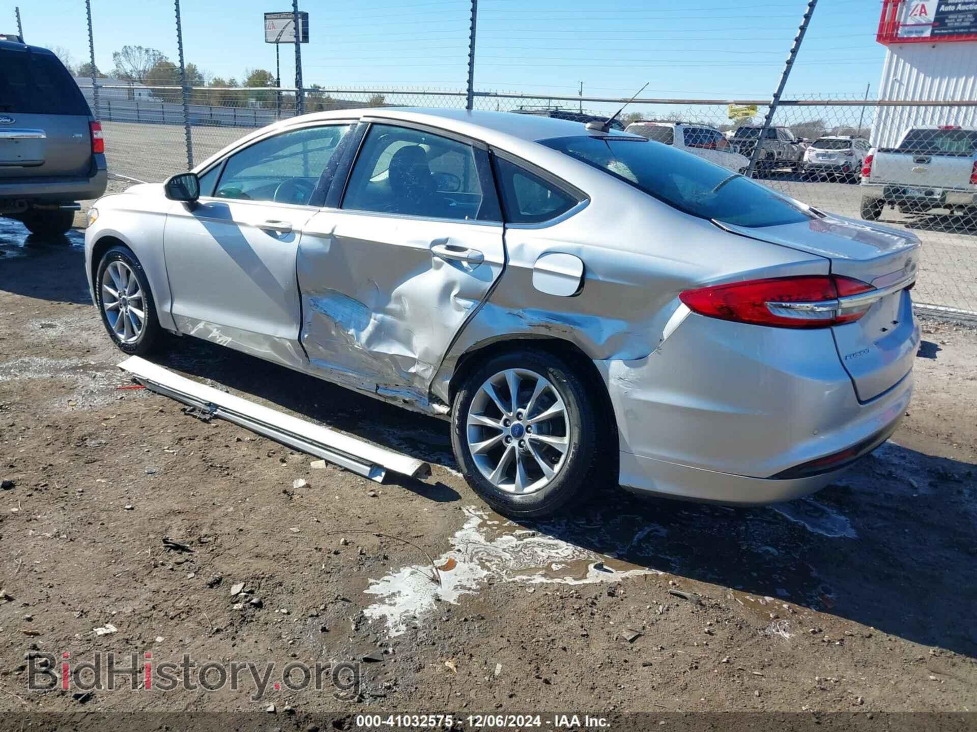 2017 FORD FUSION - VIN: 3FA6P0H77HR164645 - Фото 3