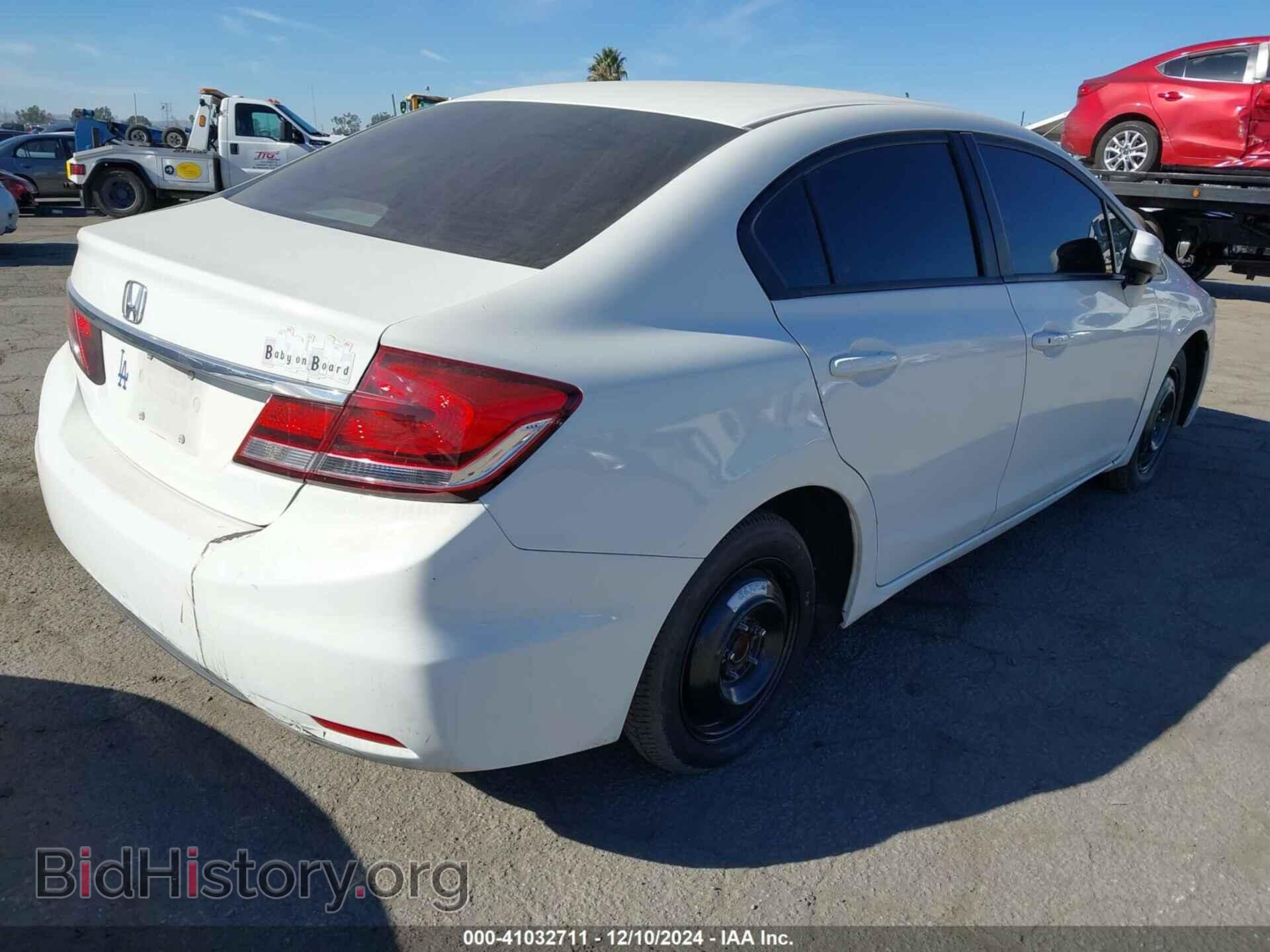 2014 HONDA CIVIC - VIN: 19XFB2F82EE269371 - Фото 4
