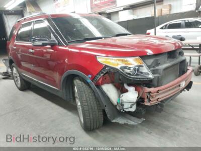 2013 Ford EXPLORER XLT, red — VIN 1FM5K7D85DGB22306, IAAI