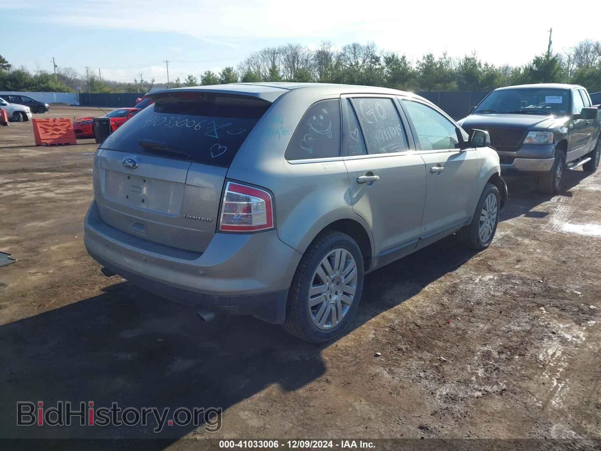 2008 FORD EDGE - VIN: 2FMDK39C28BA26342 - Фото 4