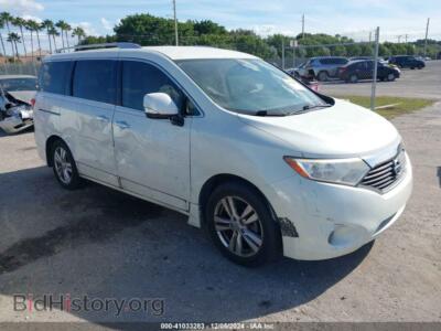 2015 Nissan QUEST SL, белый — VIN JN8AE2KP1F9123732, IAAI