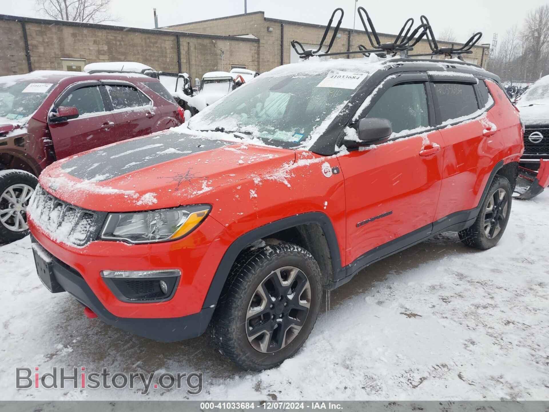 2018 JEEP COMPASS - VIN: 3C4NJDDB7JT419554 - Фото 2