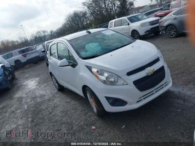 2015 Chevrolet SPARK LS CVT, white — VIN KL8CB6S97FC801806, IAAI