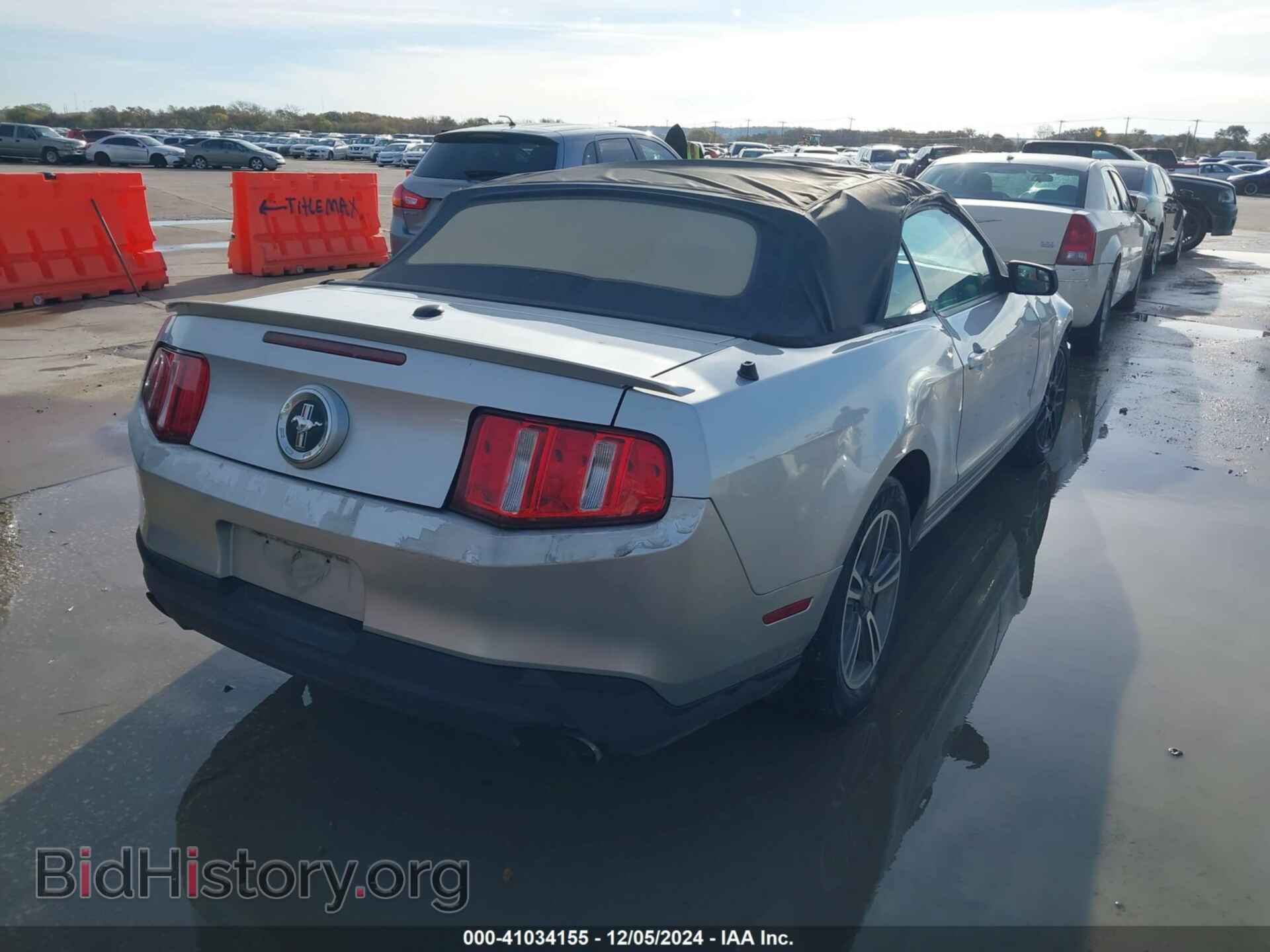 2011 FORD MUSTANG - VIN: 1ZVBP8EM9B5126598 - Фото 4