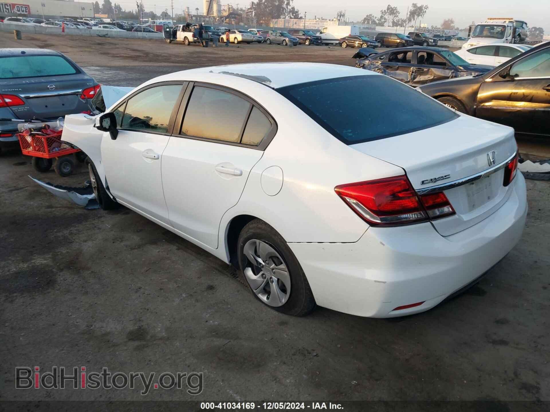 2013 HONDA CIVIC - VIN: 19XFB2F54DE291683 - Фото 3