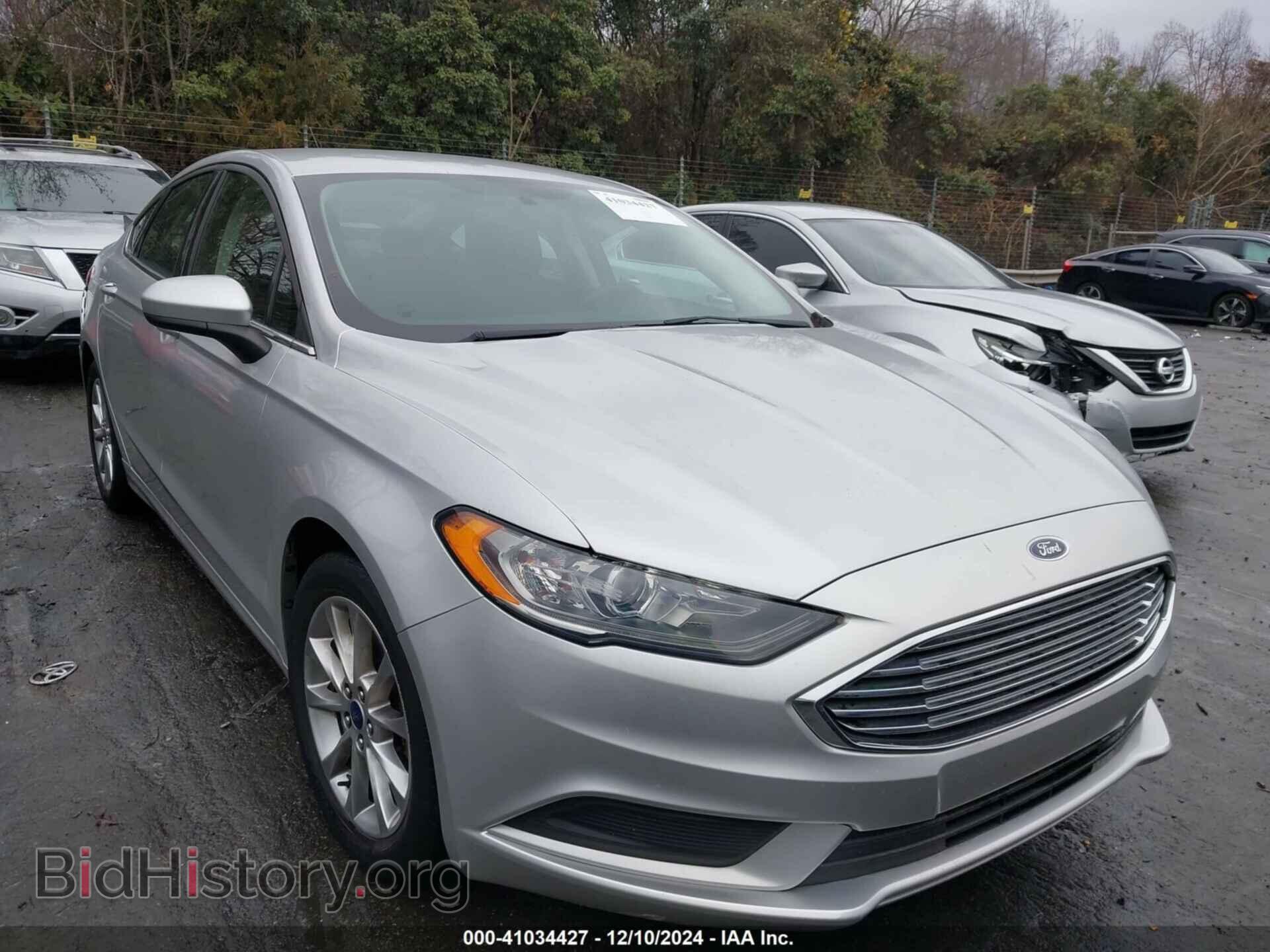Photo 3FA6P0H76HR198429 - FORD FUSION 2017