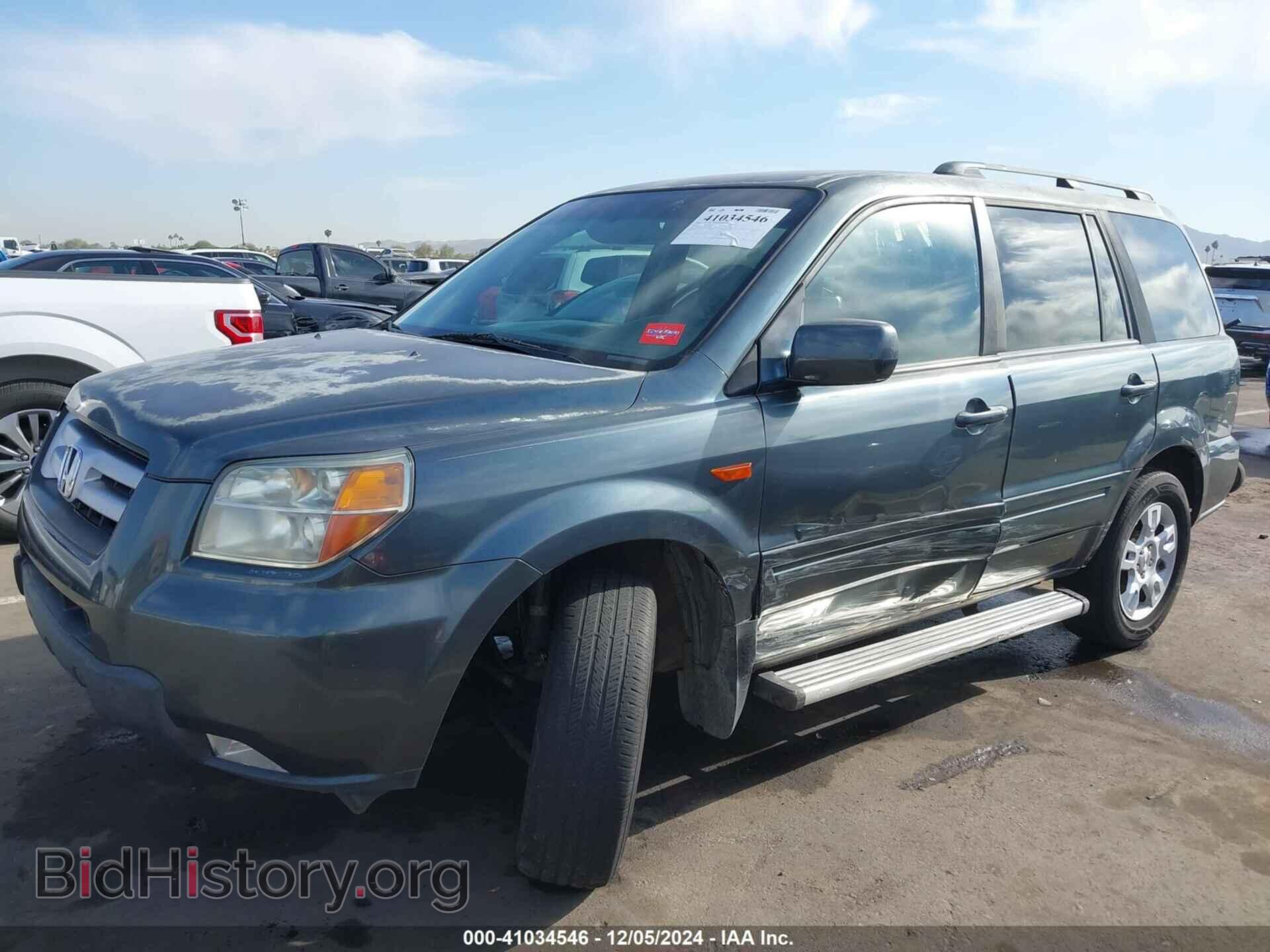 2006 HONDA PILOT - VIN: 5FNYF28486B036484 - Фото 6