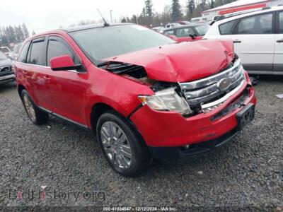 2010 Ford EDGE Limited, red — VIN 2FMDK4KC4ABB65989, IAAI