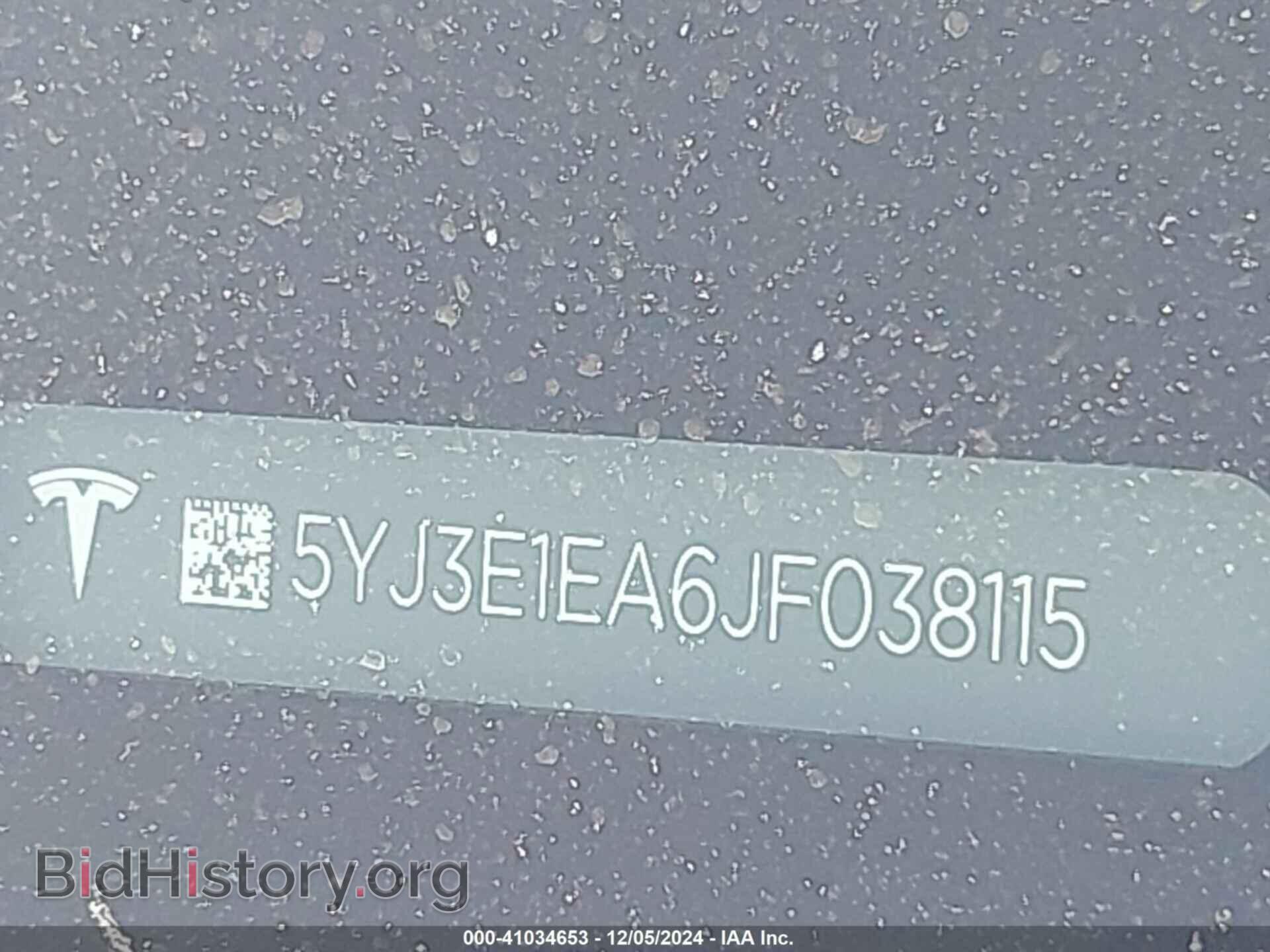 2018 TESLA MODEL 3 - VIN: 5YJ3E1EA6JF038115 - Photo 9