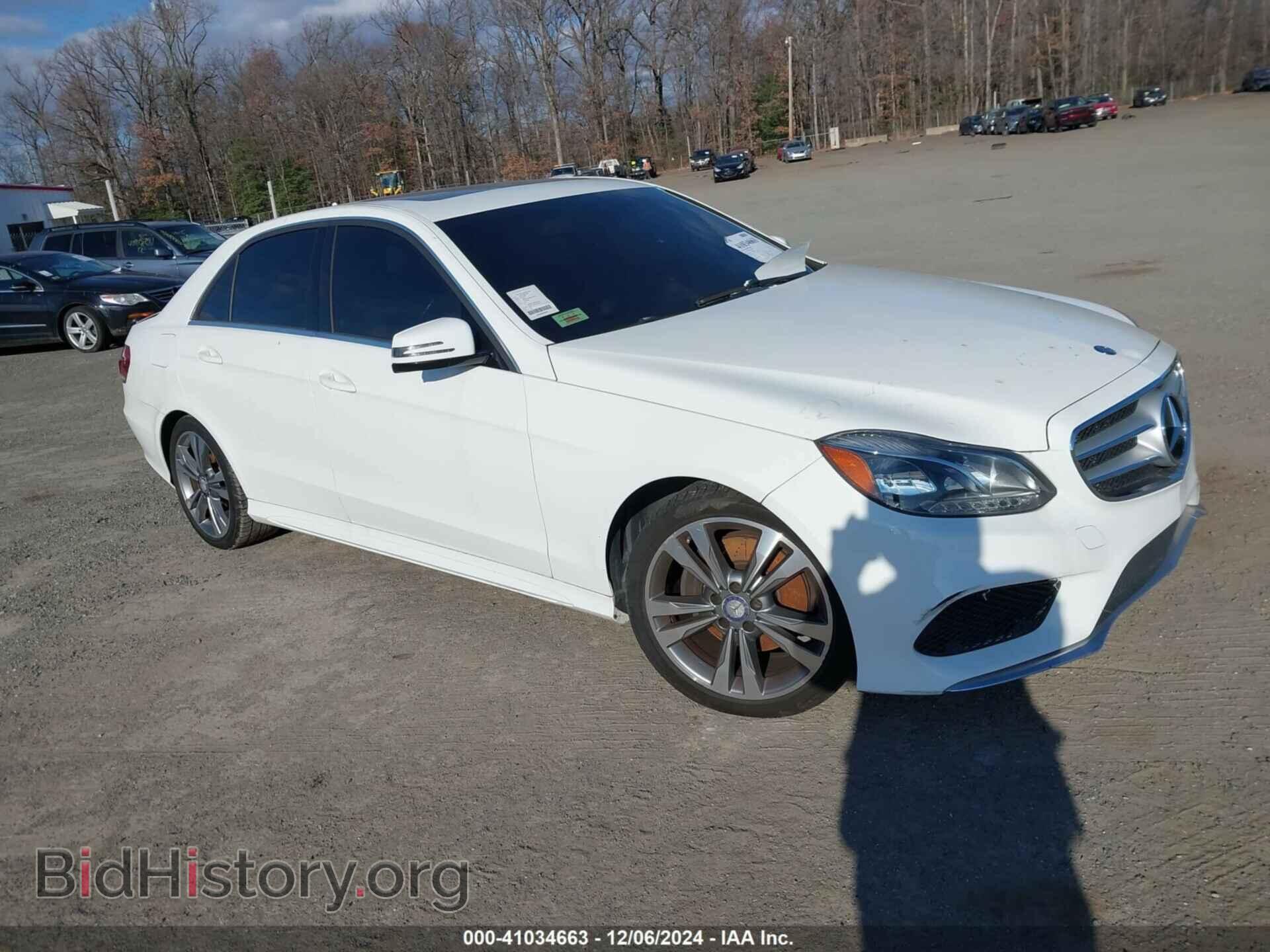 Photo WDDHF5KB3EB045299 - MERCEDES-BENZ E 350 2014