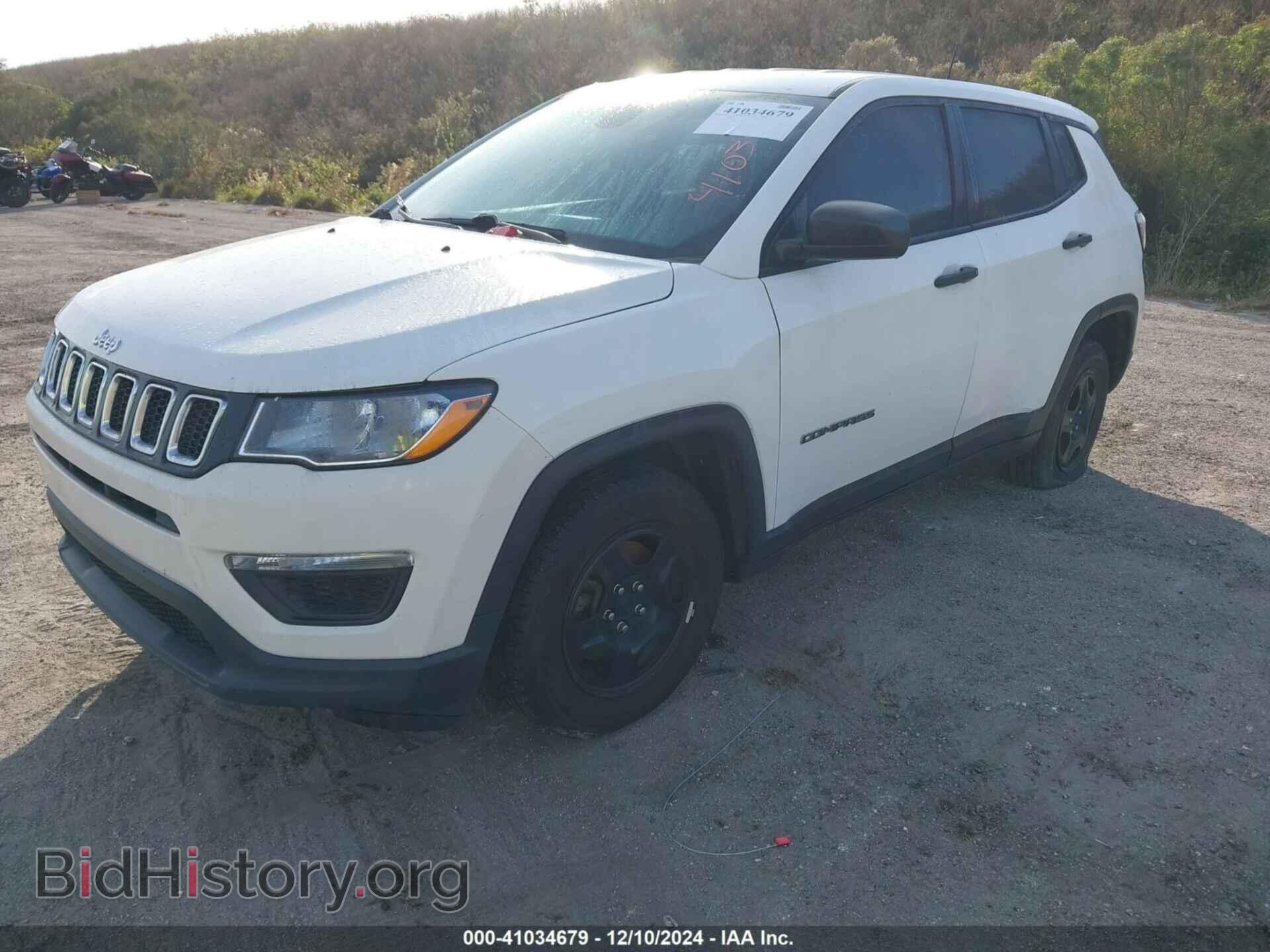 2020 JEEP COMPASS - VIN: 3C4NJCAB2LT166208 - Фото 2