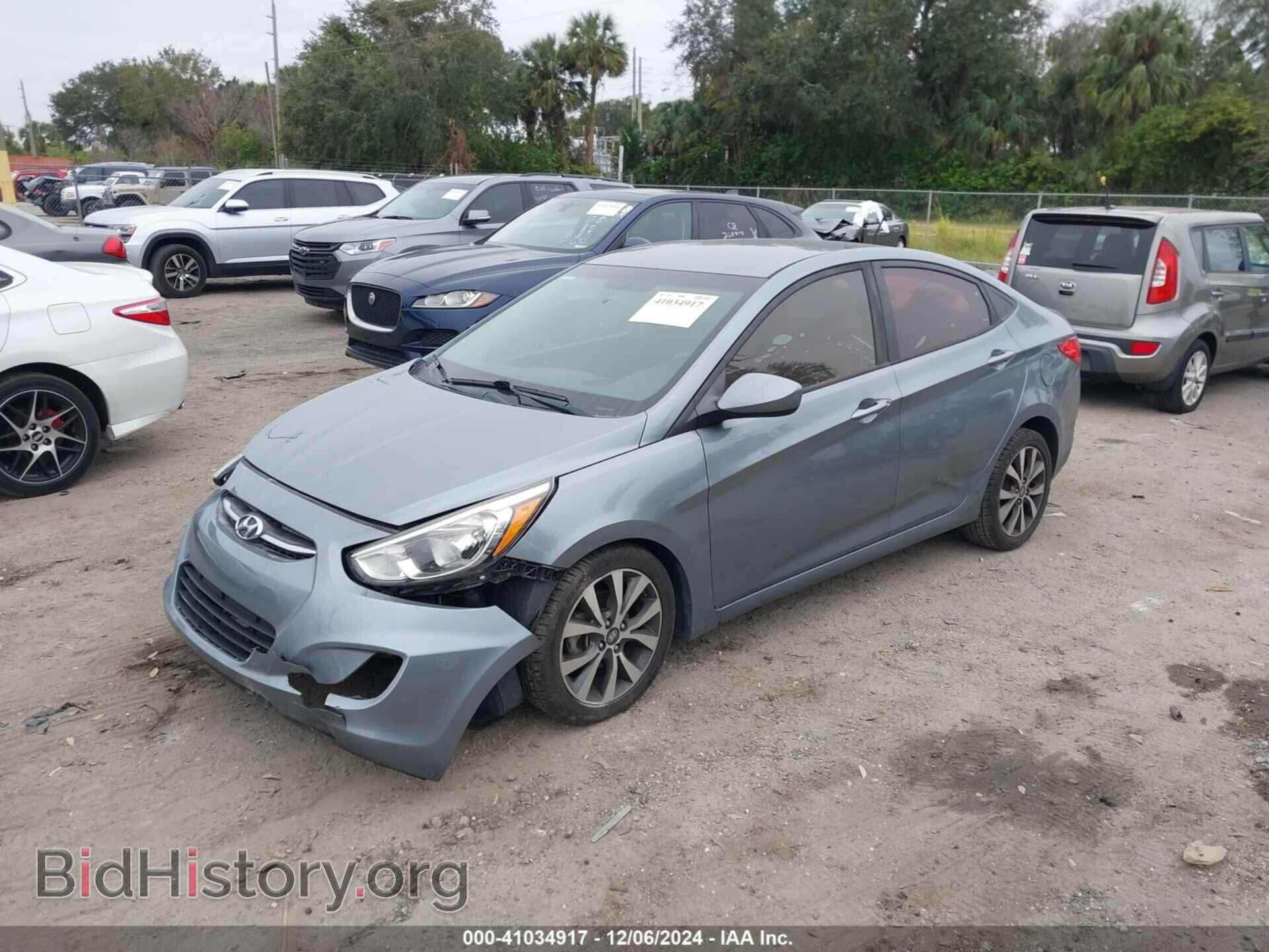 2017 HYUNDAI ACCENT - VIN: KMHCT4AEXHU372144 - Фото 2