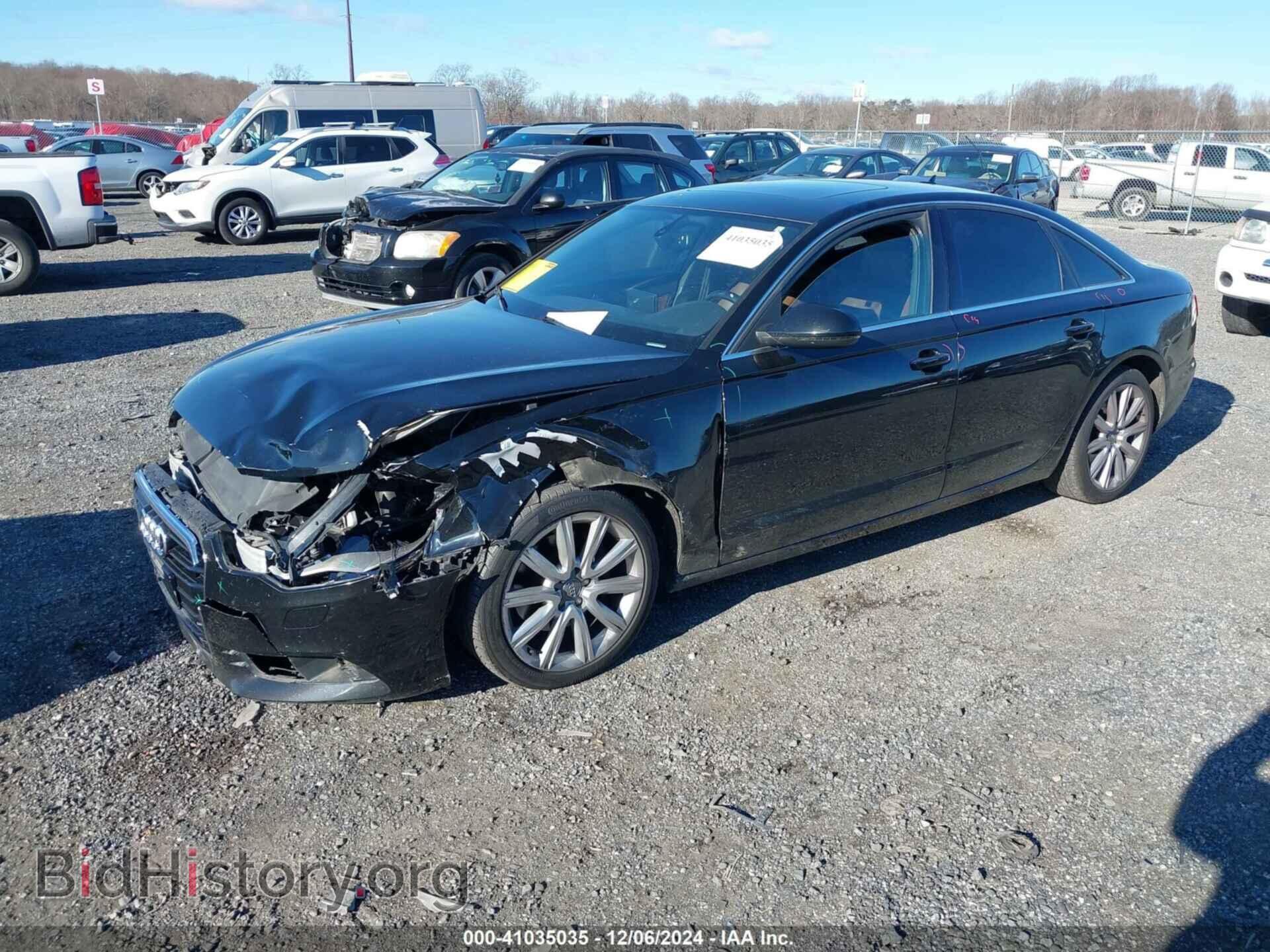 2013 AUDI A6 - VIN: WAUGFAFC3DN019121 - Фото 2