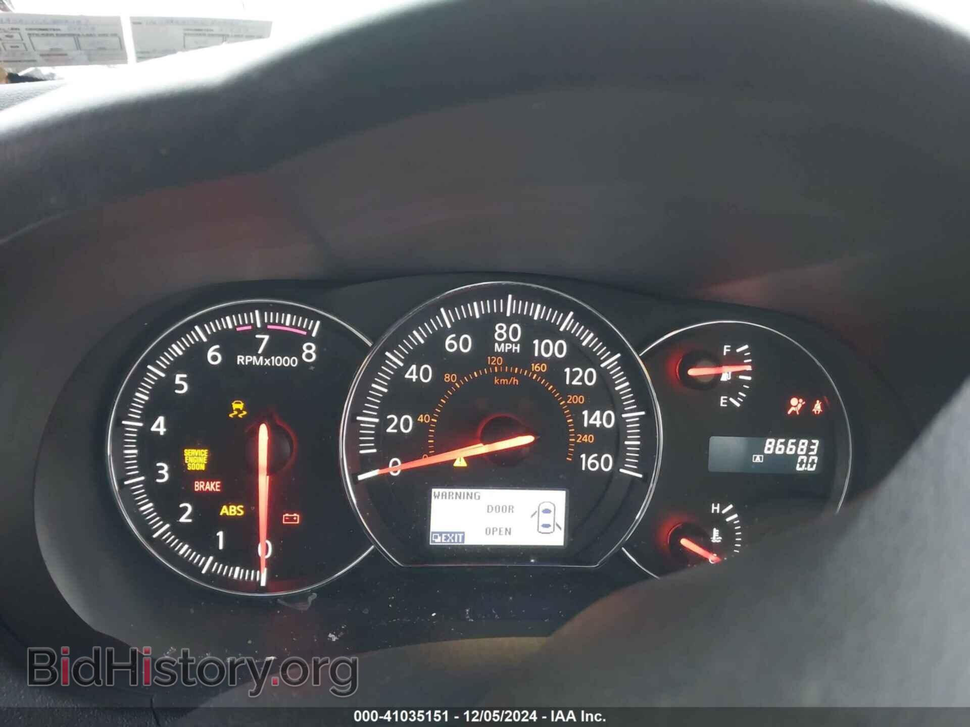 2012 NISSAN MAXIMA - VIN: 1N4AA5AP1CC803287 - Фото 7