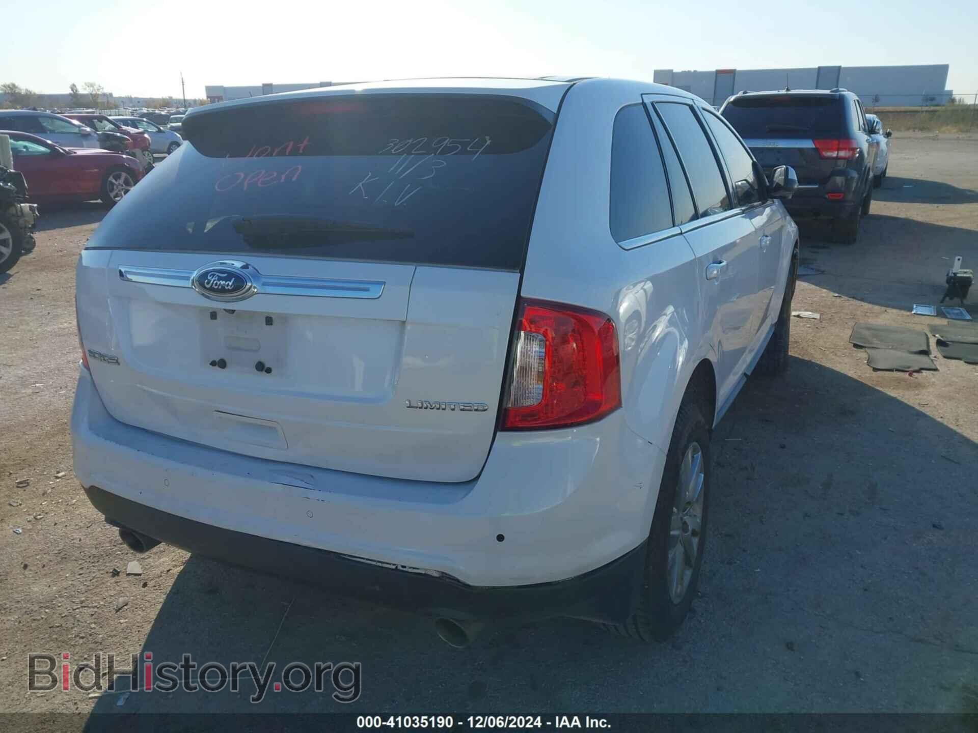 2013 FORD EDGE - VIN: 2FMDK3KC6DBE07292 - Photo 4