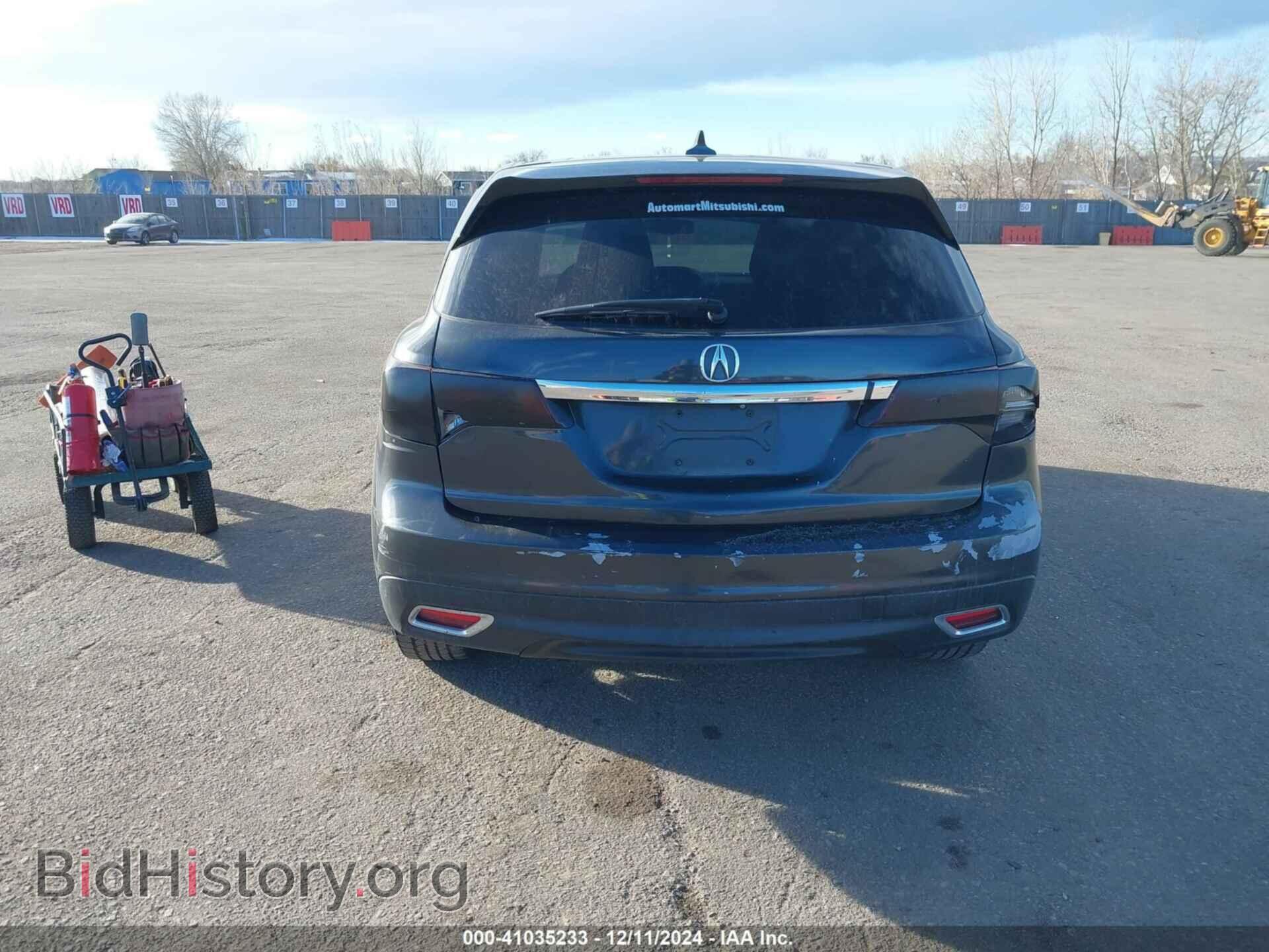 2014 ACURA MDX - VIN: 5FRYD3H28EB020910 - Фото 16