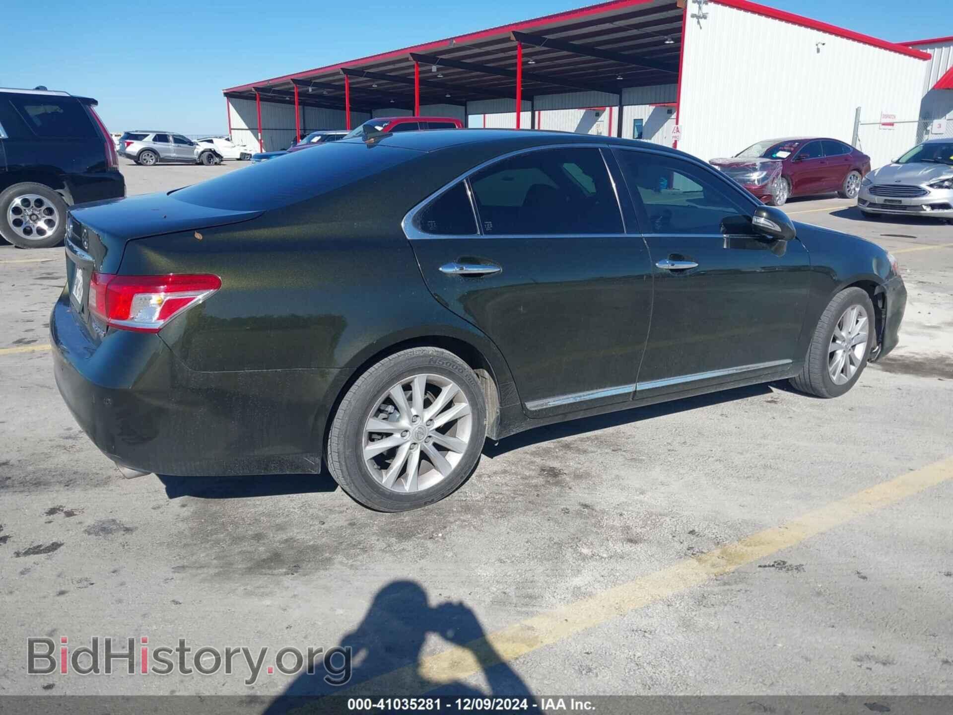 2011 LEXUS ES 350 - VIN: JTHBK1EG2B2441536 - Photo 4