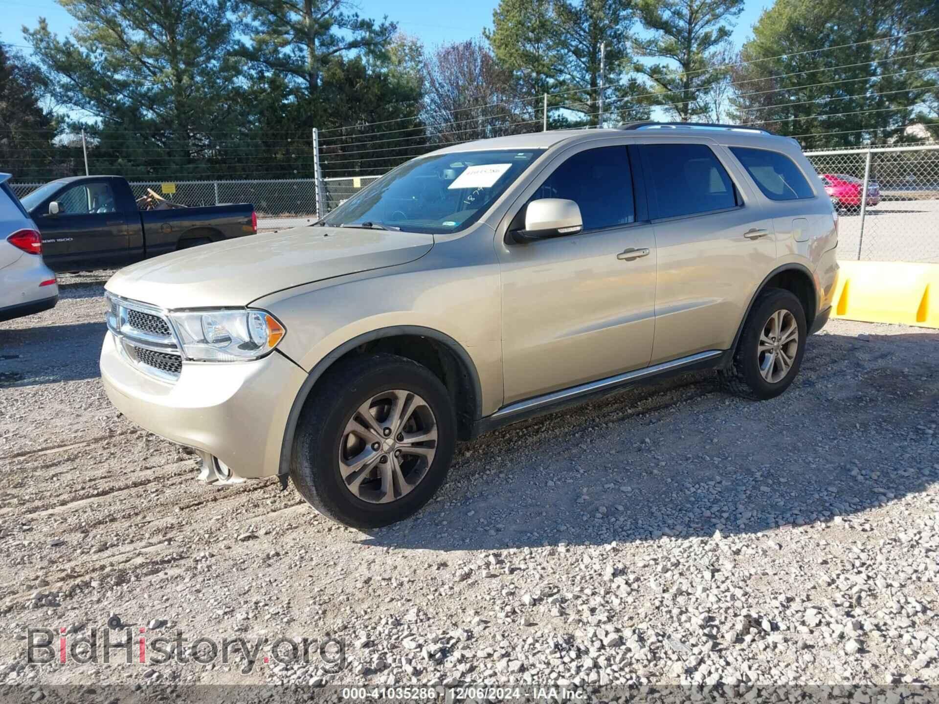 2012 DODGE DURANGO - VIN: 1C4RDJDG9CC187945 - Фото 2