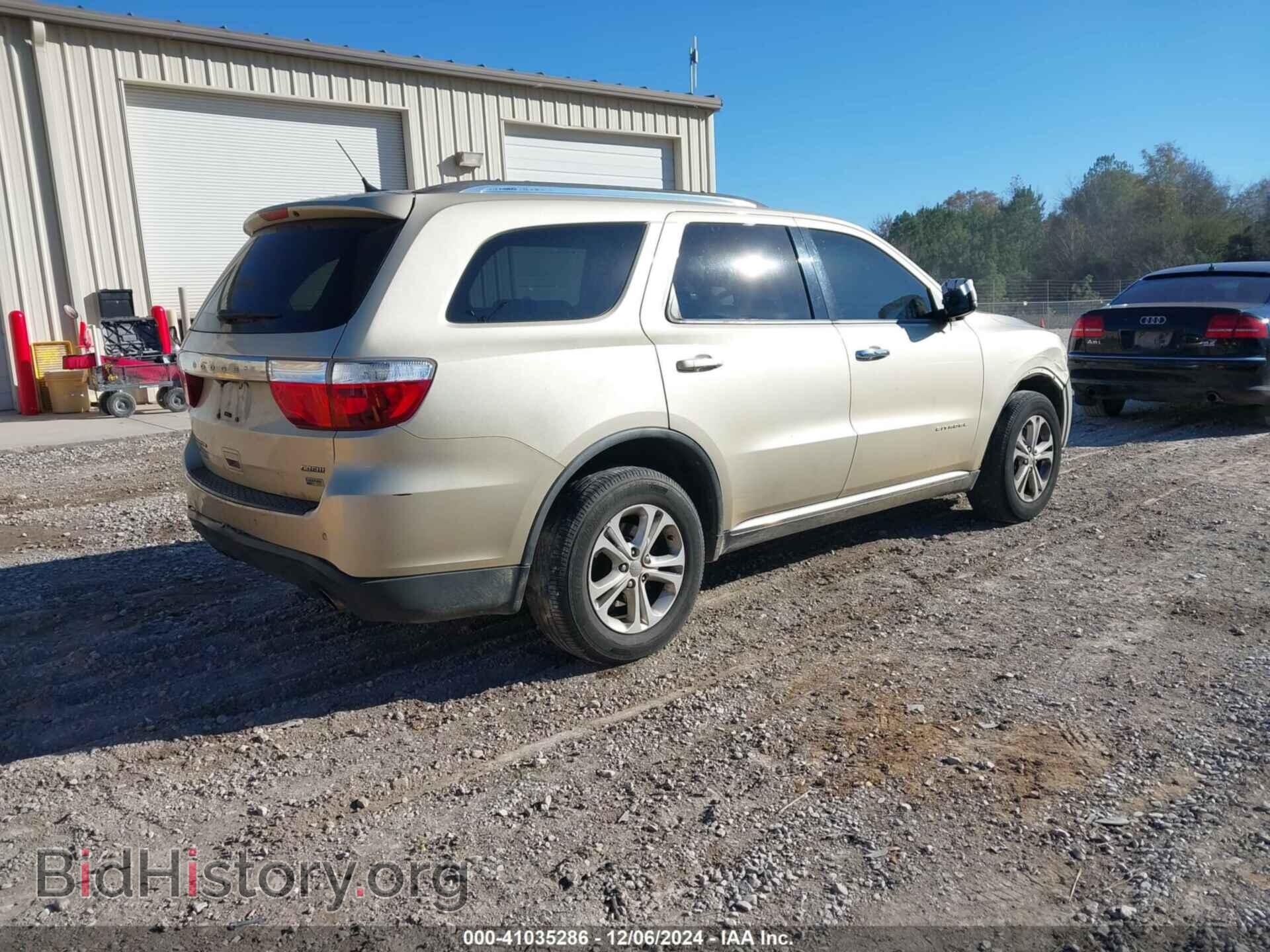 2012 DODGE DURANGO - VIN: 1C4RDJDG9CC187945 - Фото 4