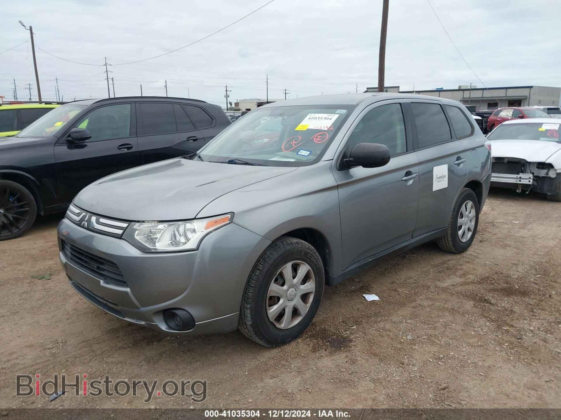 2014 MITSUBISHI OUTLANDER - VIN: JA4AD2A3XEZ010447 - Фото 2