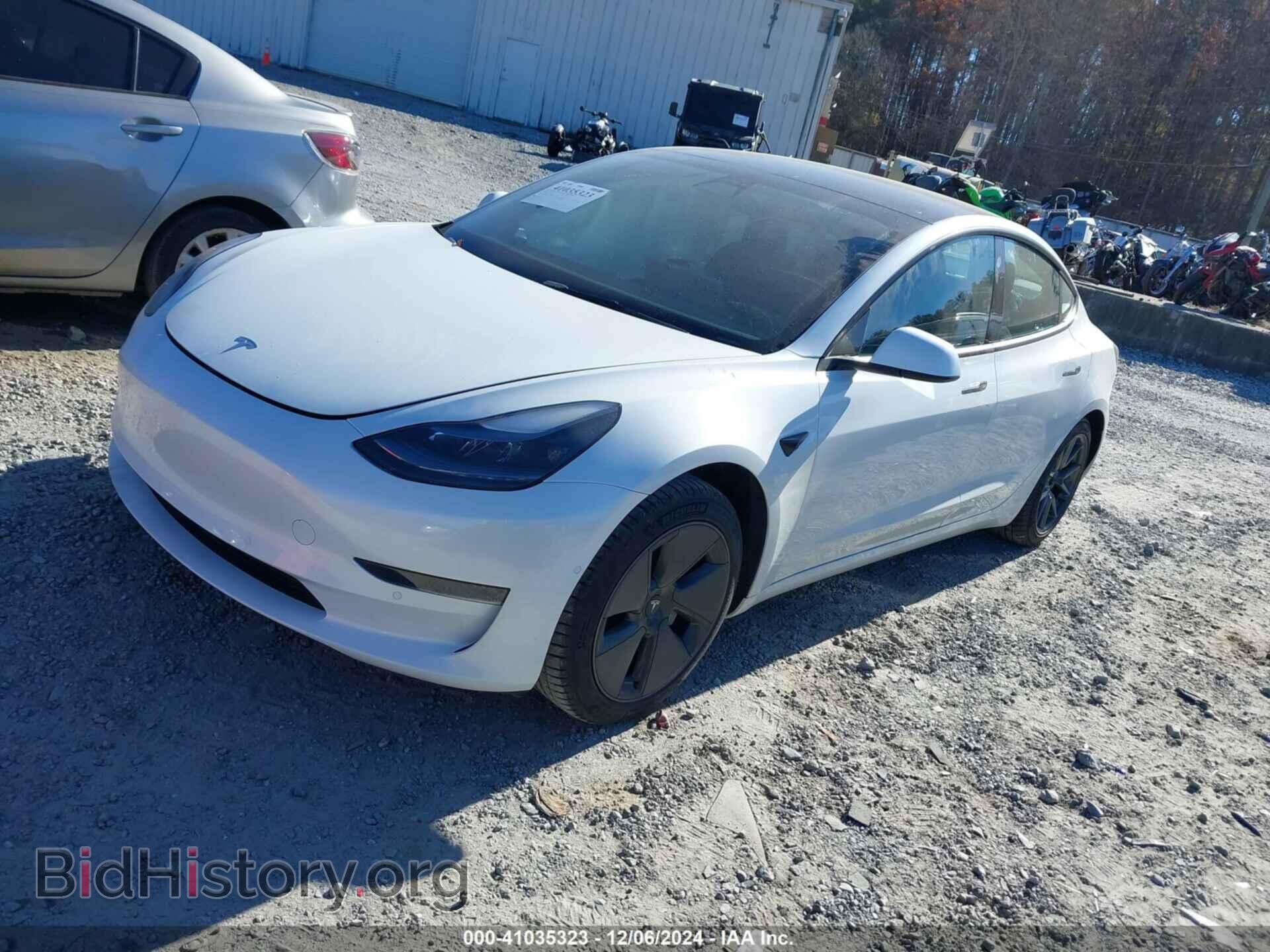 2021 TESLA MODEL 3 - VIN: 5YJ3E1EA7MF086856 - Фото 2