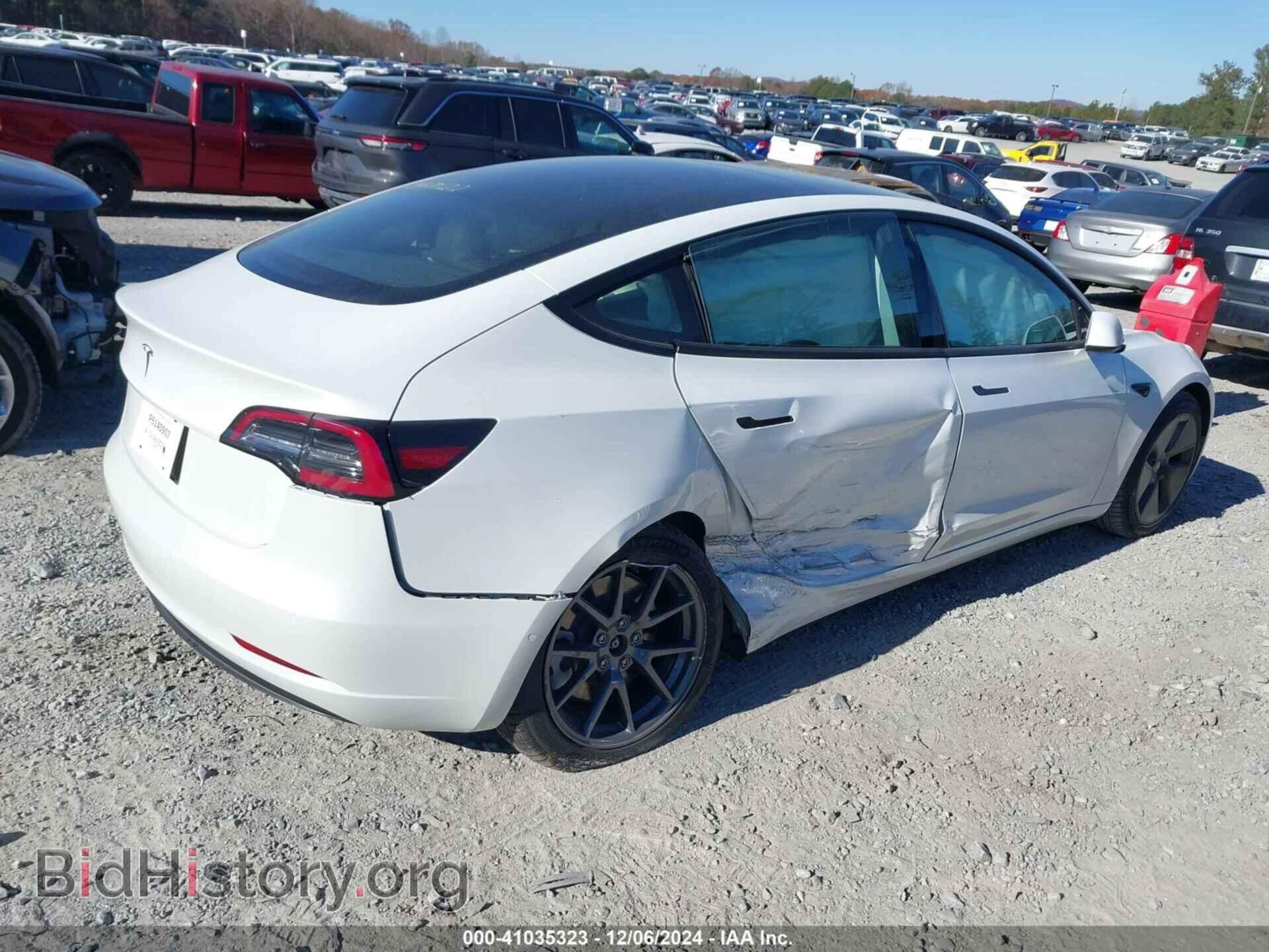 2021 TESLA MODEL 3 - VIN: 5YJ3E1EA7MF086856 - Фото 4