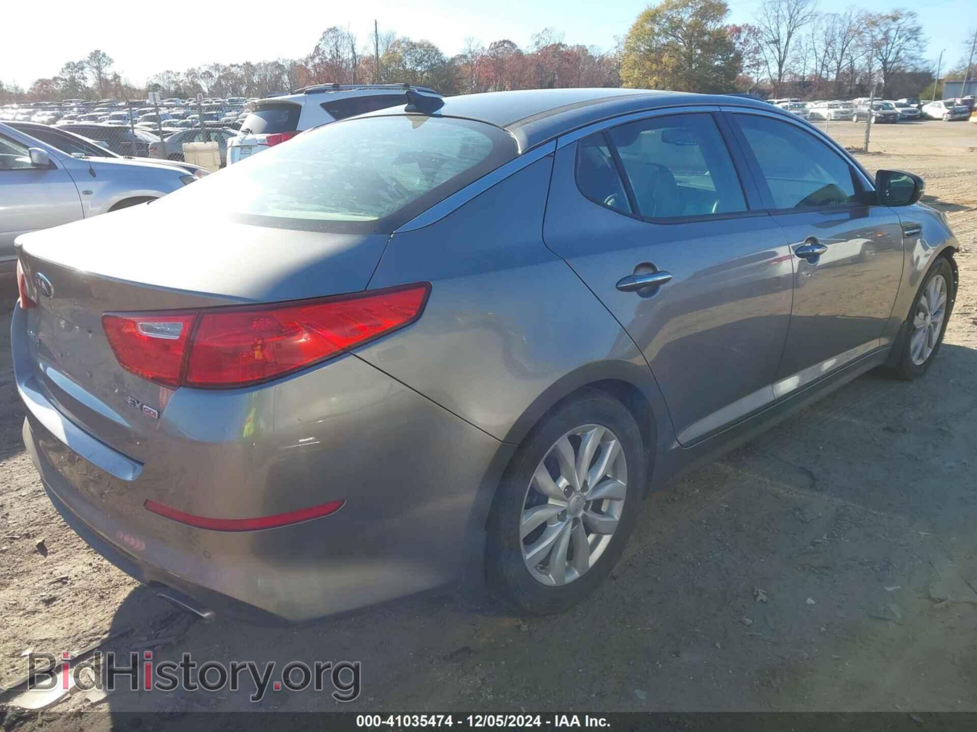 2015 KIA OPTIMA - VIN: 5XXGN4A75FG363615 - Фото 4