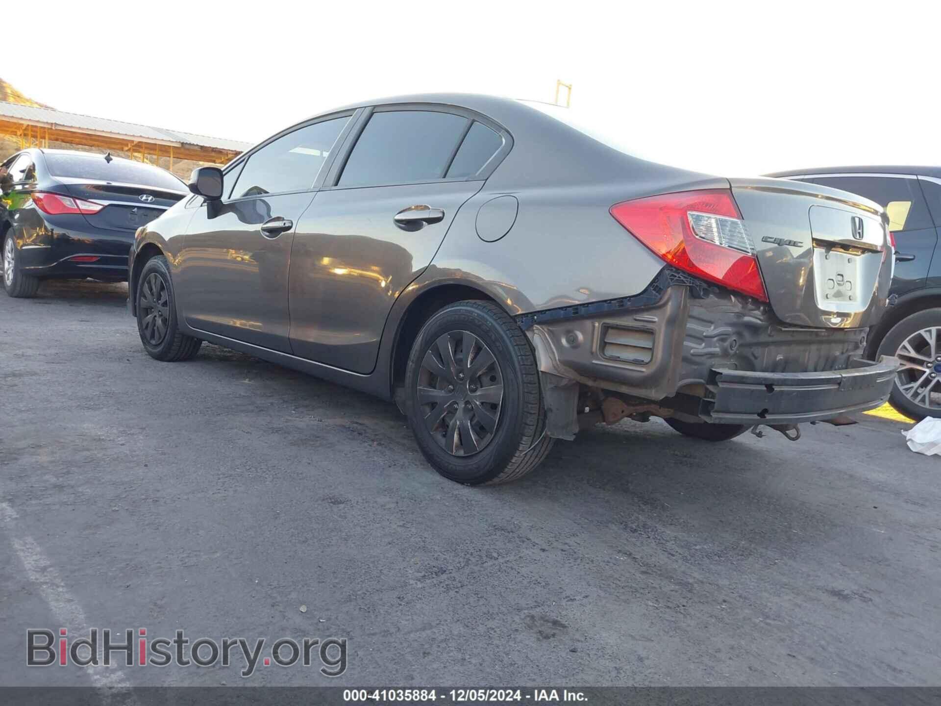 2012 HONDA CIVIC - VIN: 19XFB2F57CE326831 - Фото 3