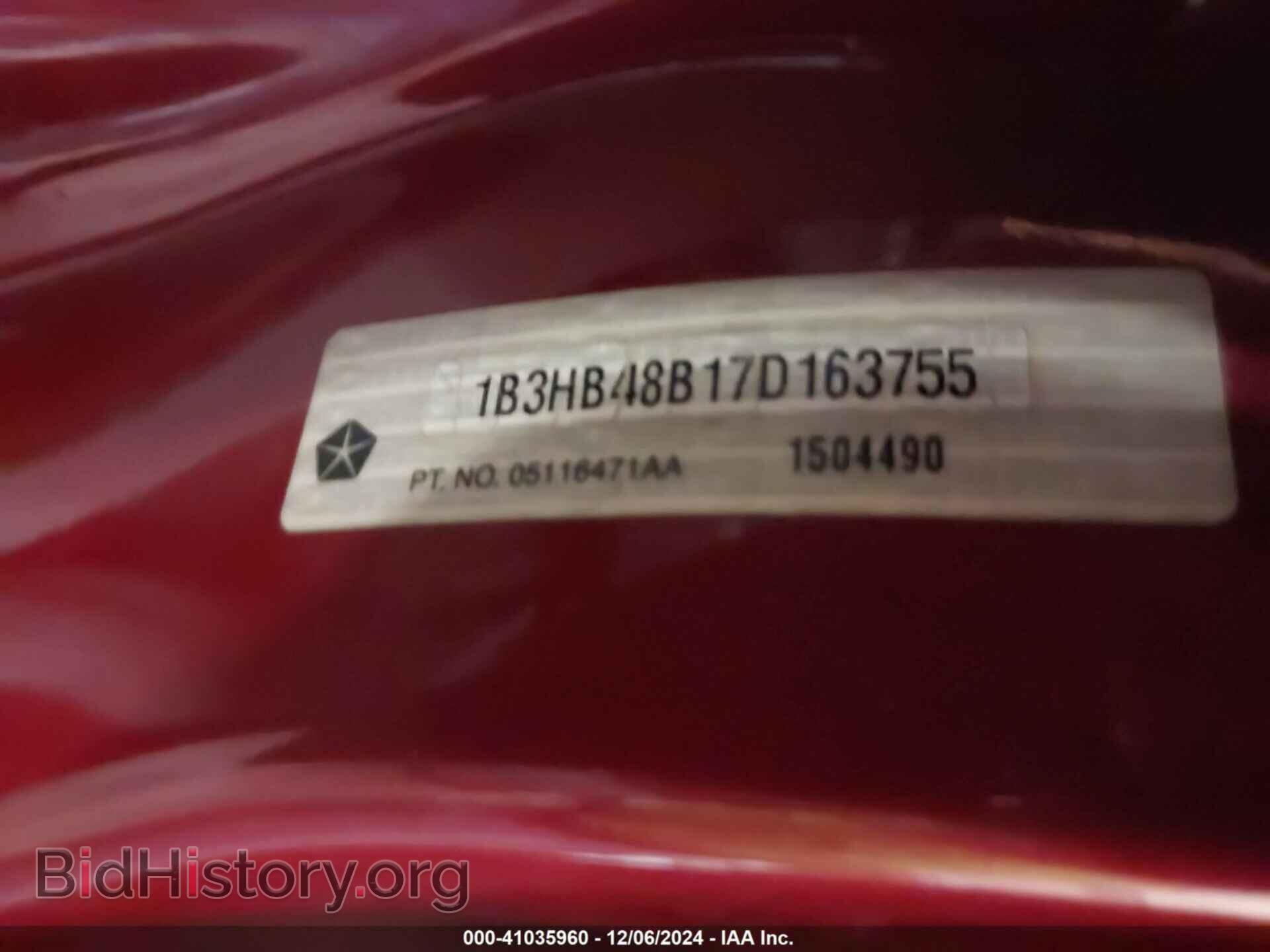 2007 DODGE CALIBER - VIN: 1B3HB48B17D163755 - Photo 9