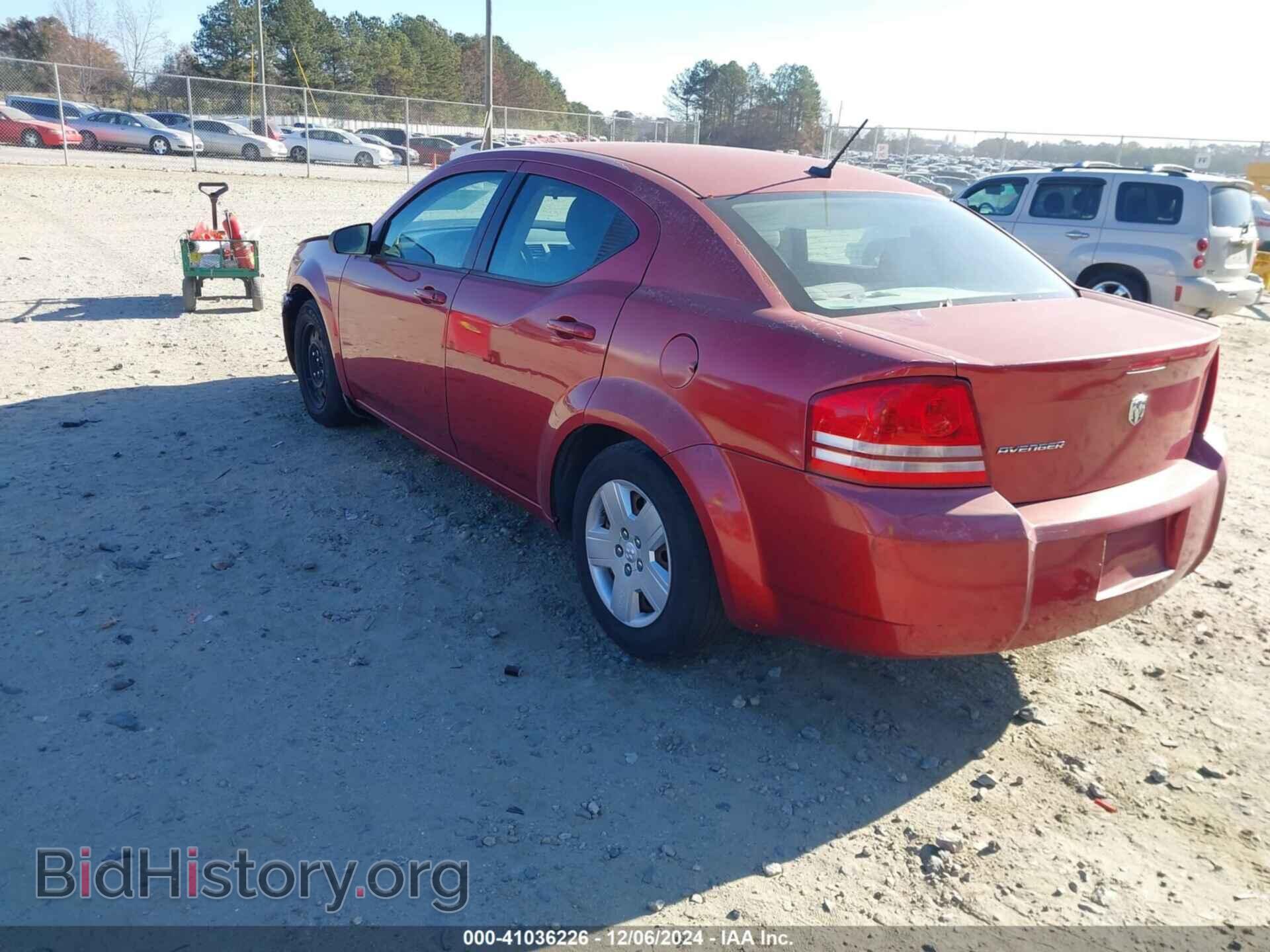 2008 DODGE AVENGER - VIN: 1B3LC46K98N190739 - Фото 3