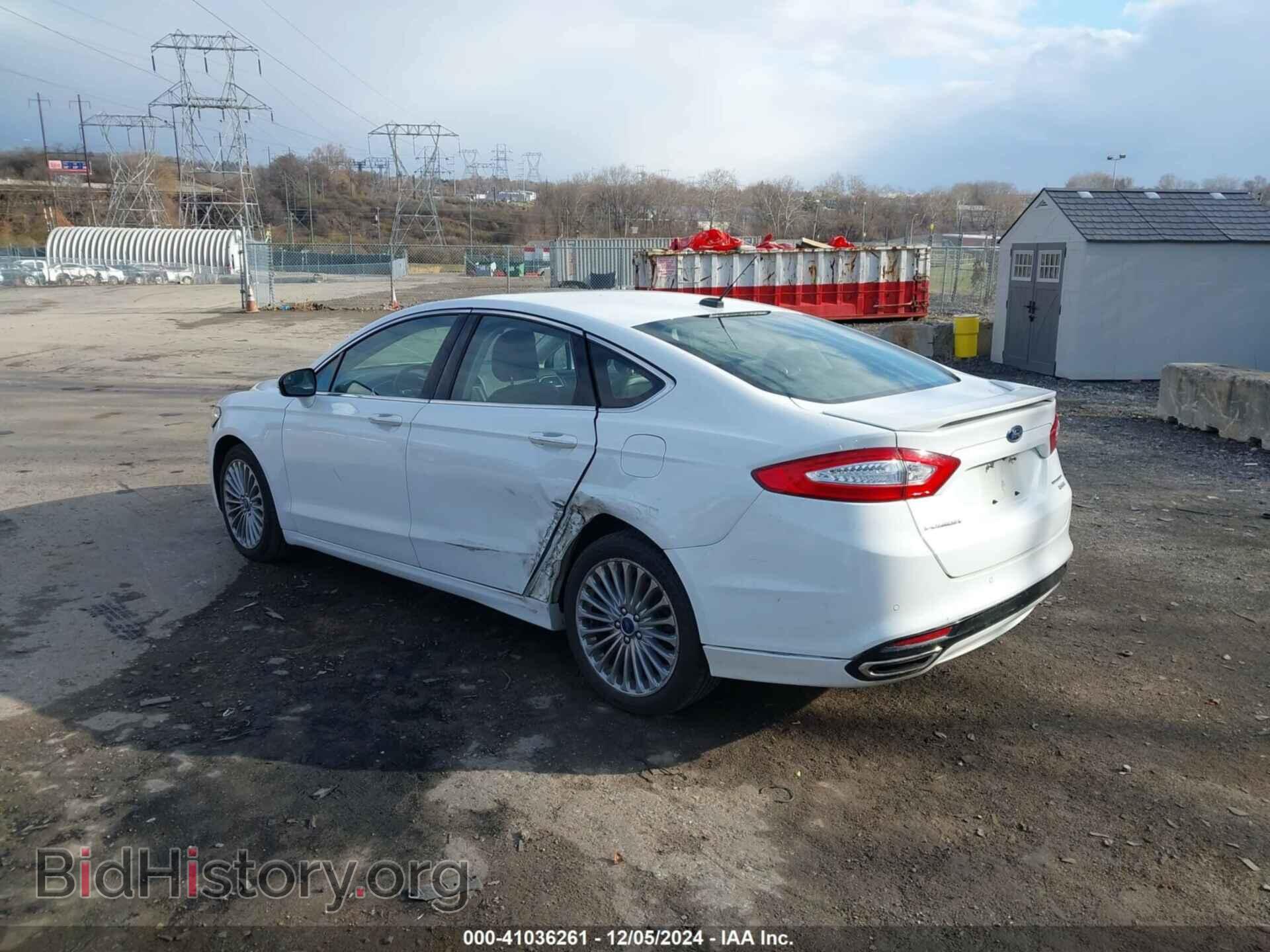 2015 FORD FUSION - VIN: 3FA6P0K95FR144885 - Фото 3