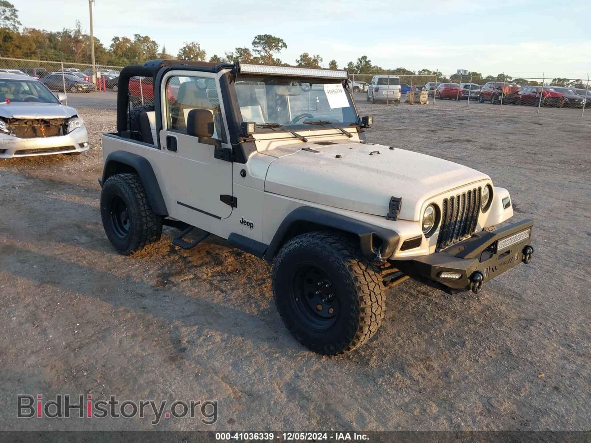 Photo 1J4FA29165P312900 - JEEP WRANGLER 2005