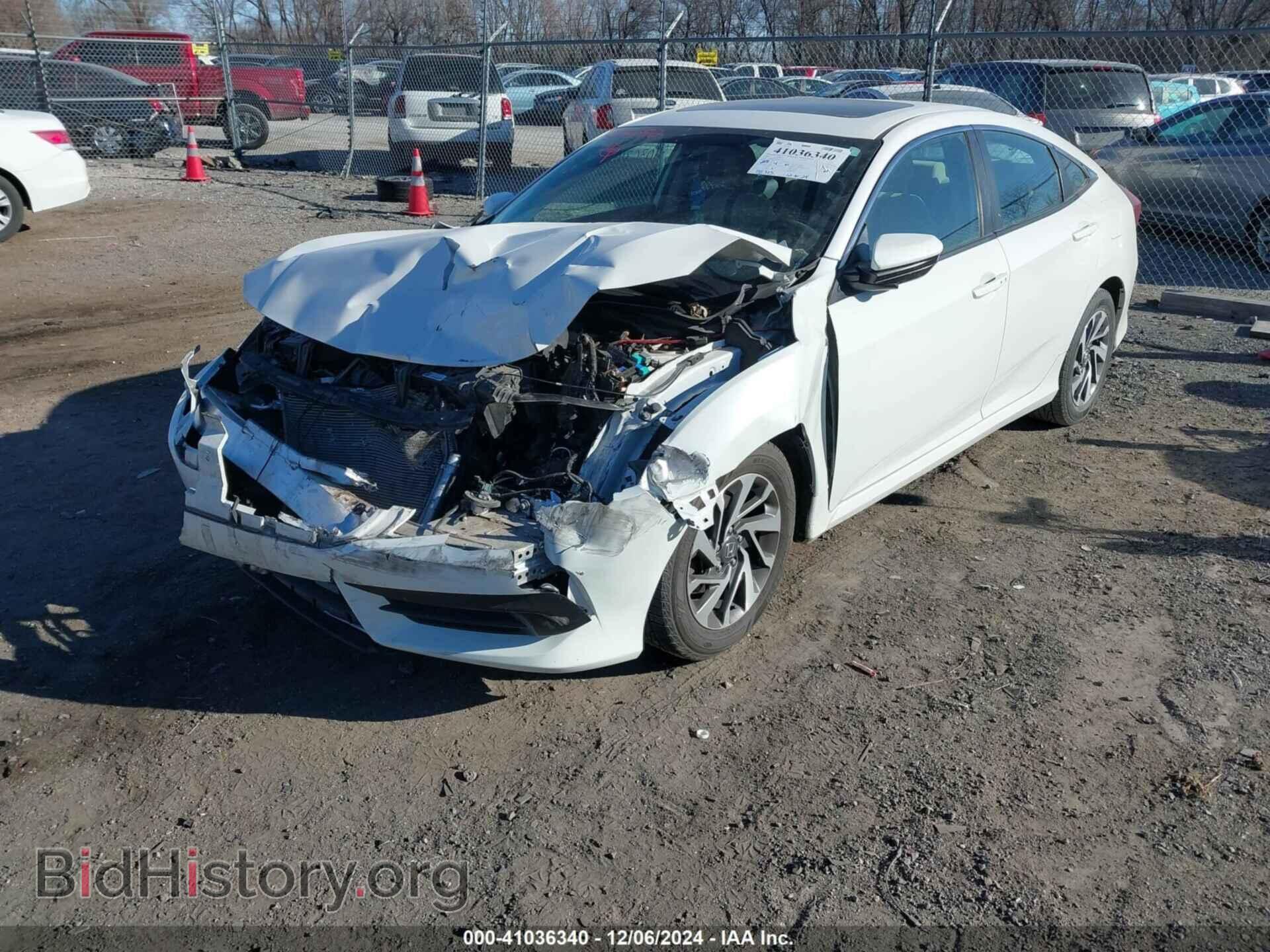 2016 HONDA CIVIC - VIN: 19XFC2F77GE055757 - Фото 2