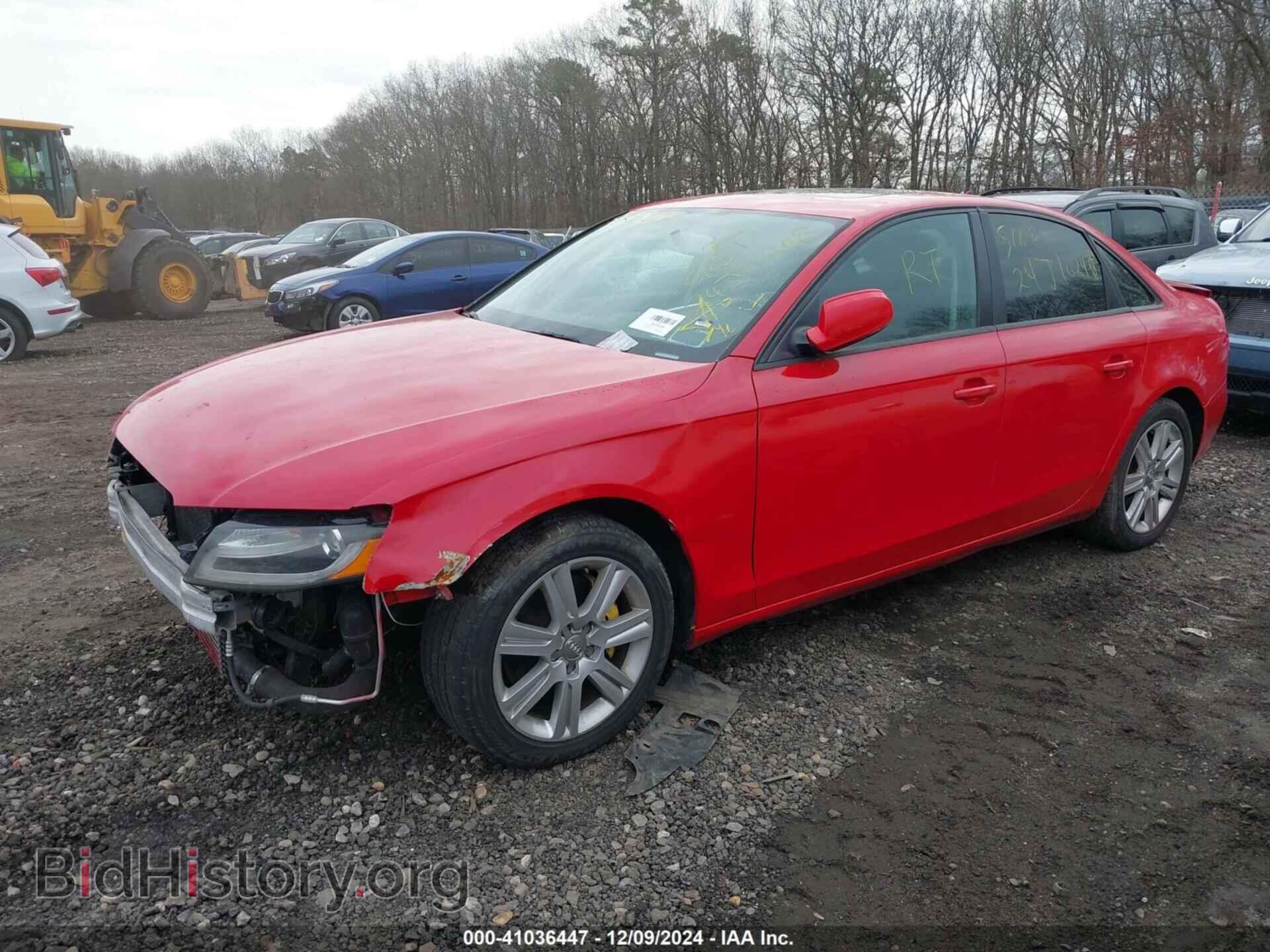 2011 AUDI A4 - VIN: WAUBFAFL0BN022503 - Фото 2