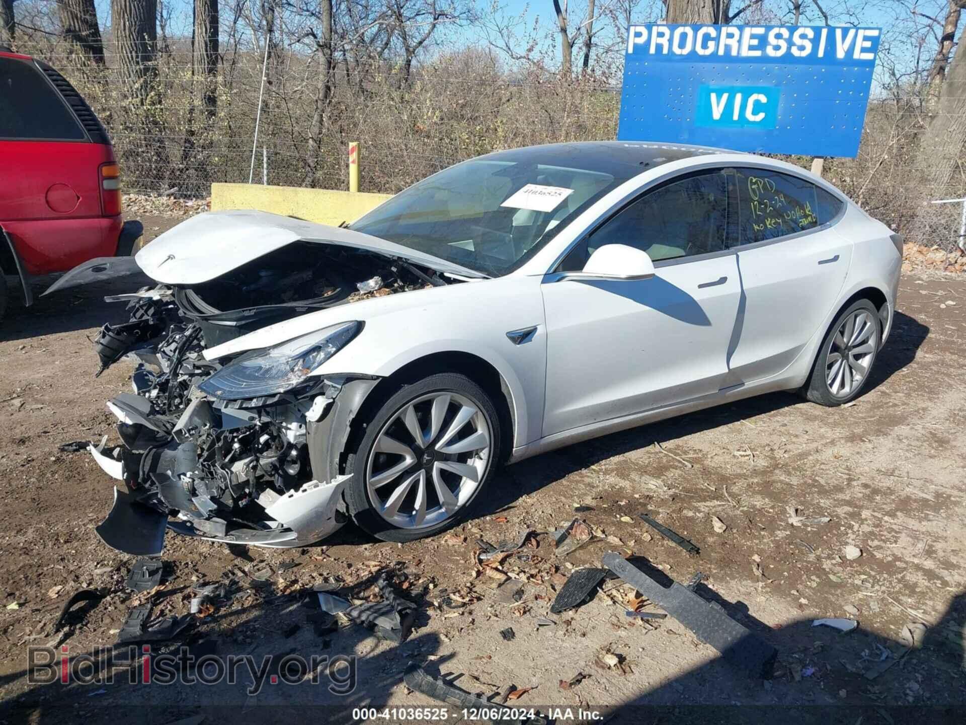 2019 TESLA MODEL 3 - VIN: 5YJ3E1EBXKF469552 - Фото 2