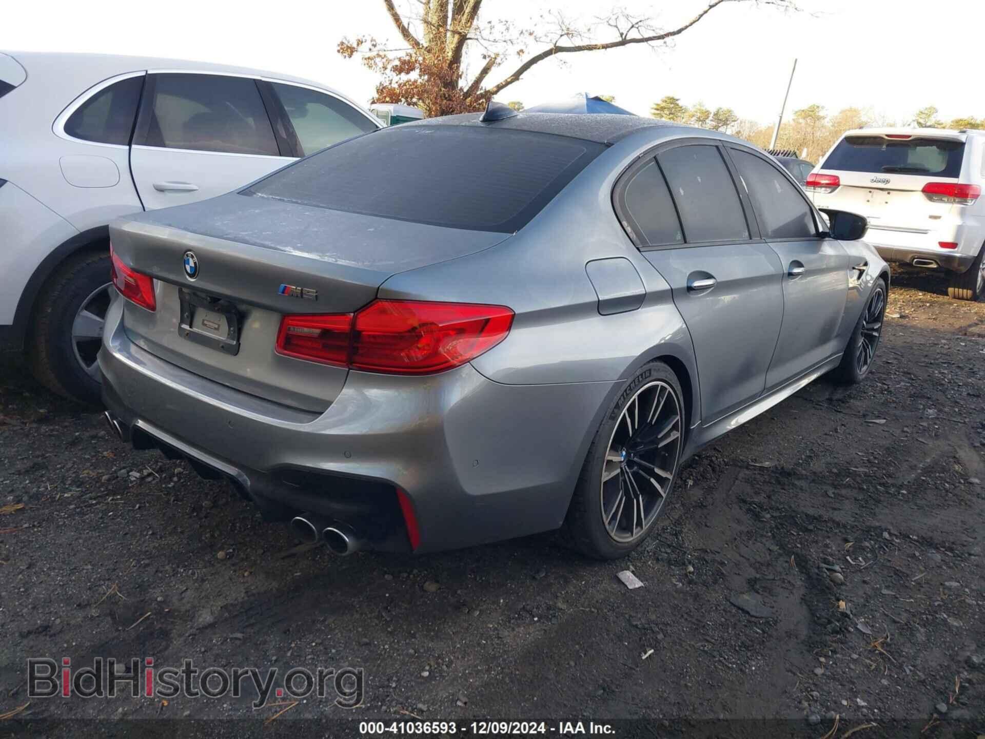 2018 BMW M5 - VIN: WBSJF0C59JB283037 - Фото 4
