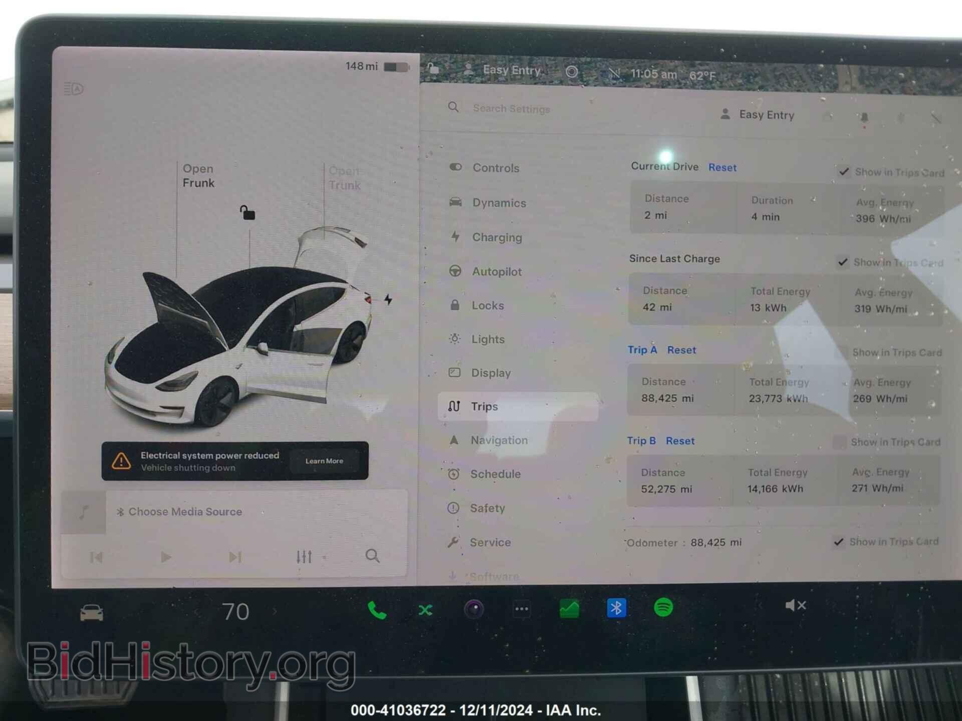 2019 TESLA MODEL 3 - VIN: 5YJ3E1EB7KF510803 - Фото 7