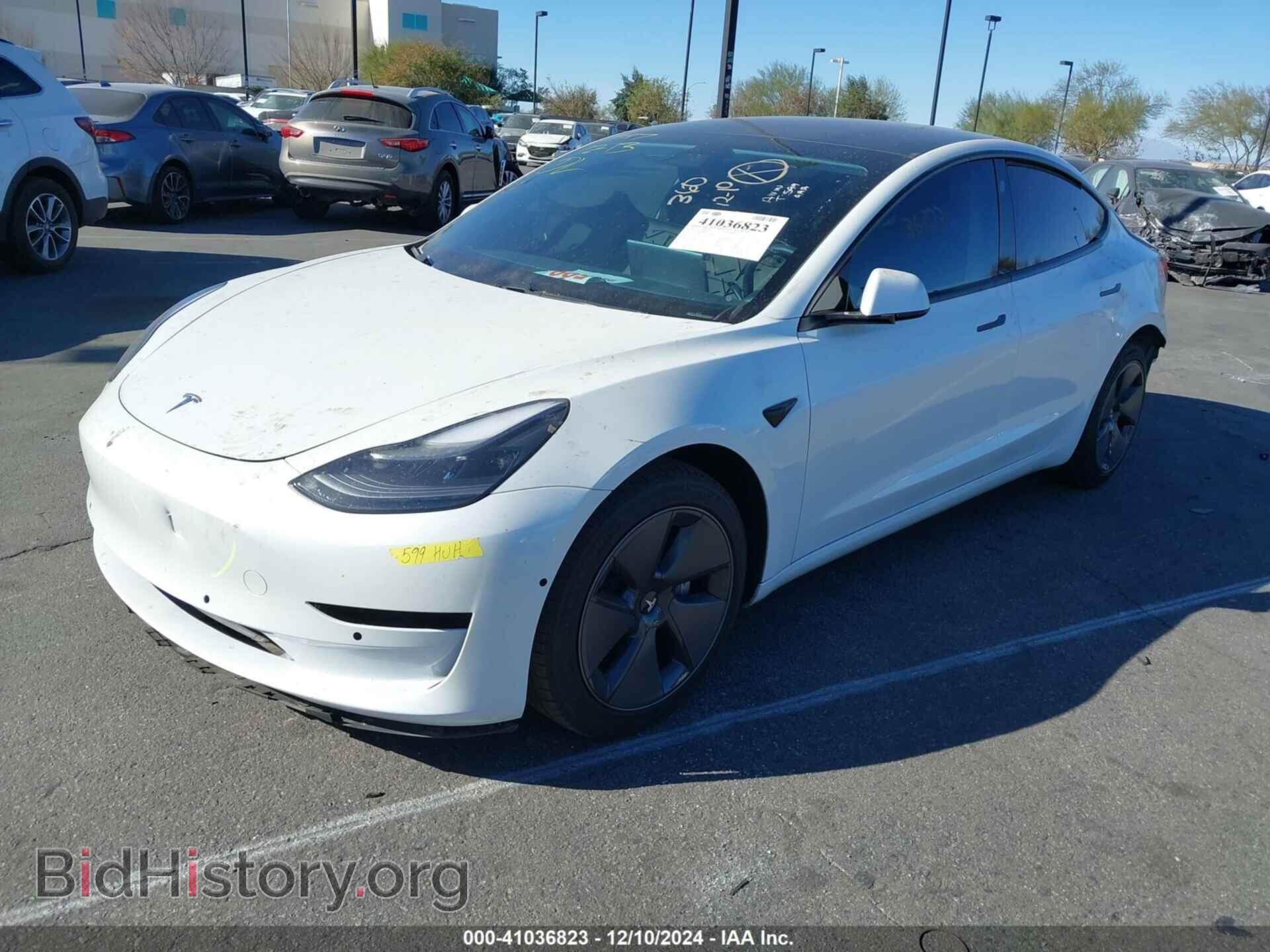 2021 TESLA MODEL 3 - VIN: 5YJ3E1EB2MF063221 - Фото 2