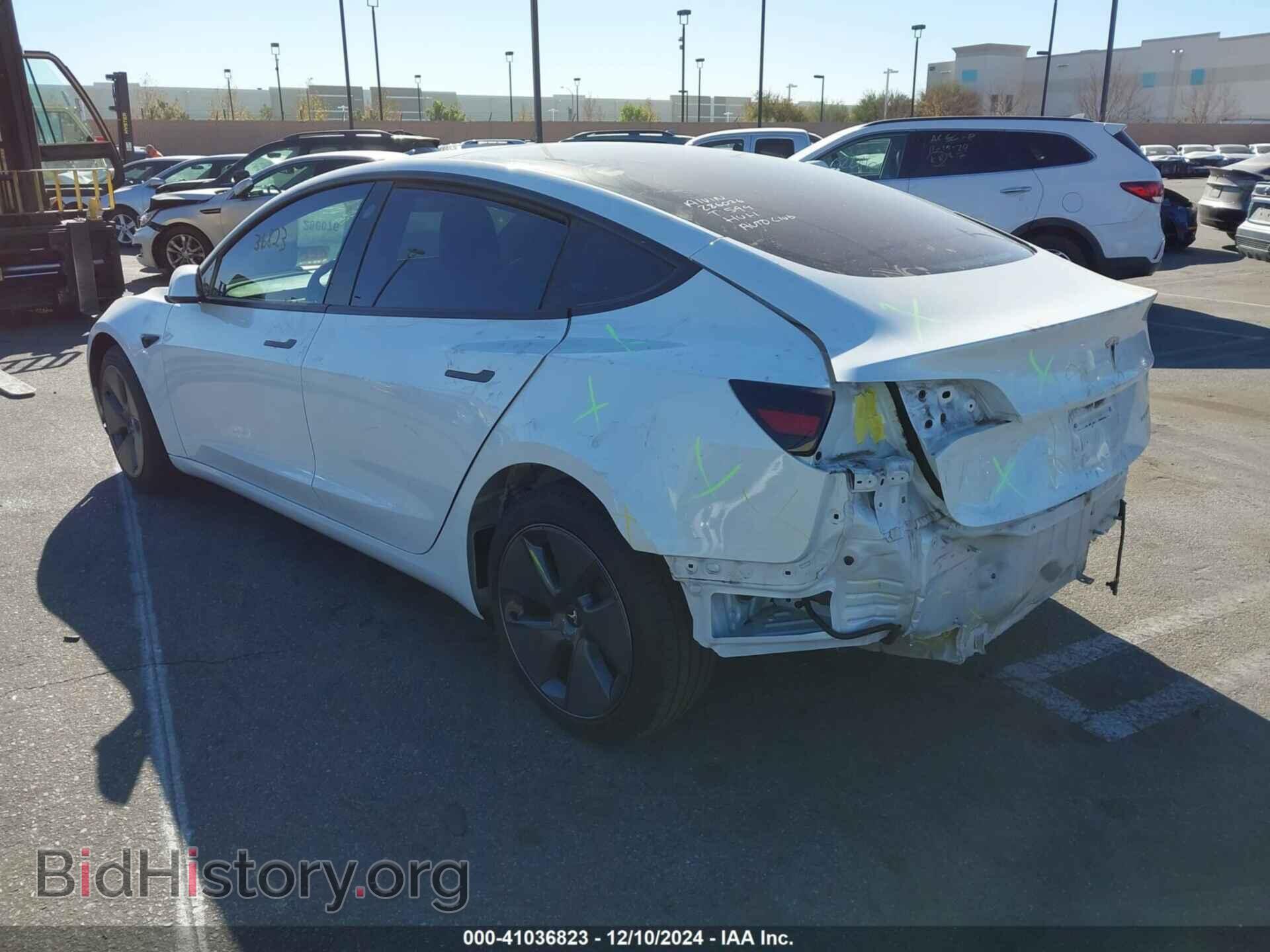 2021 TESLA MODEL 3 - VIN: 5YJ3E1EB2MF063221 - Фото 3
