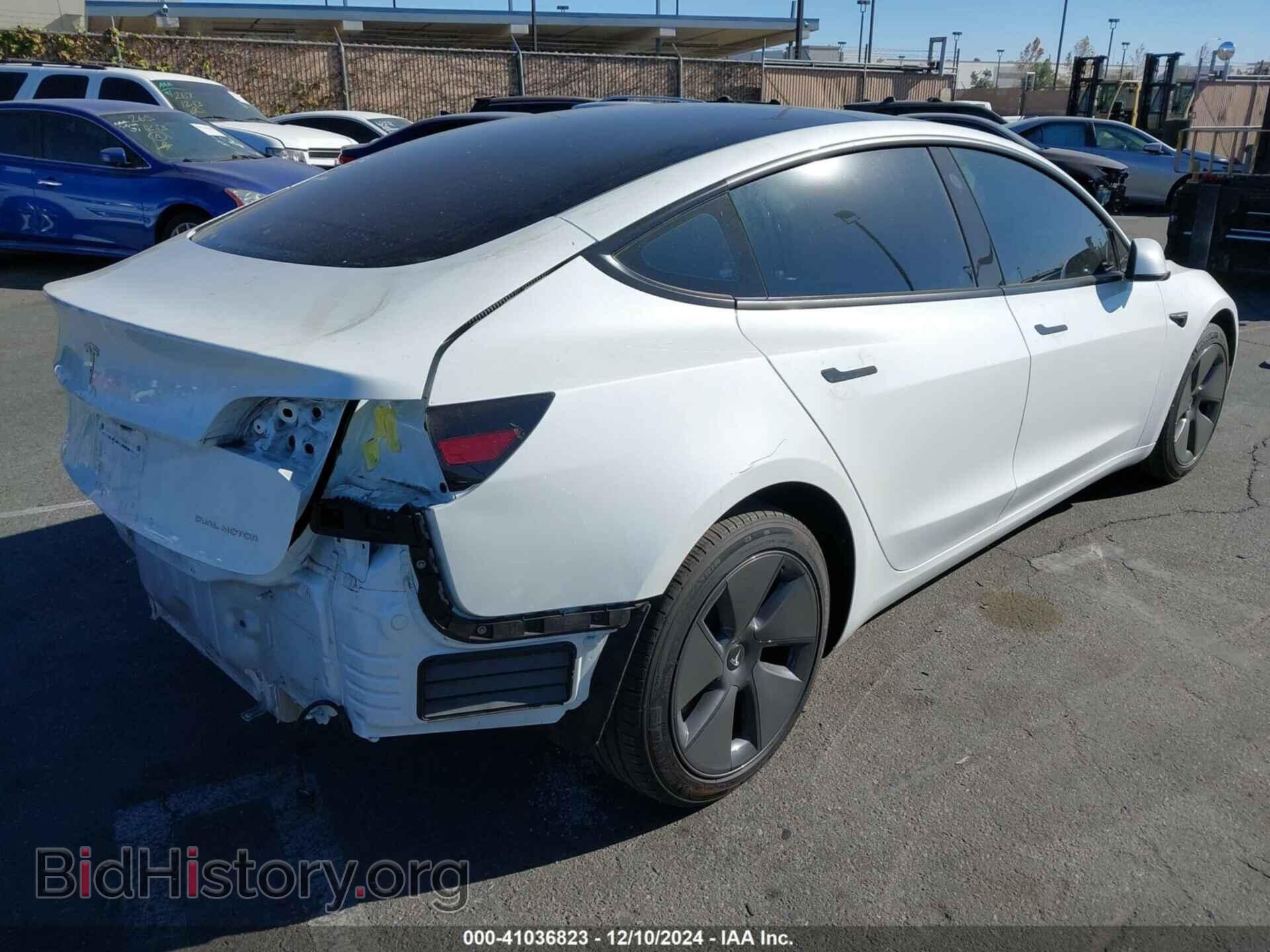 2021 TESLA MODEL 3 - VIN: 5YJ3E1EB2MF063221 - Фото 4