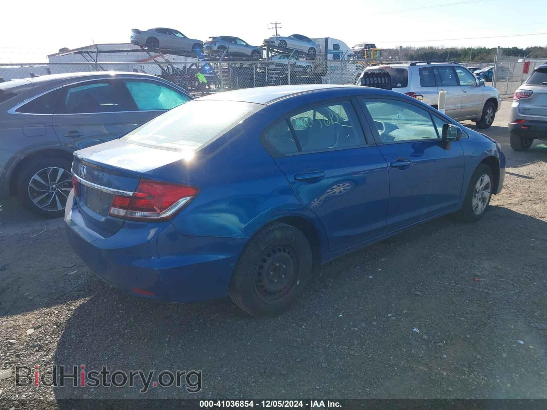 2014 HONDA CIVIC - VIN: 2HGFB2F57EH559357 - Фото 4