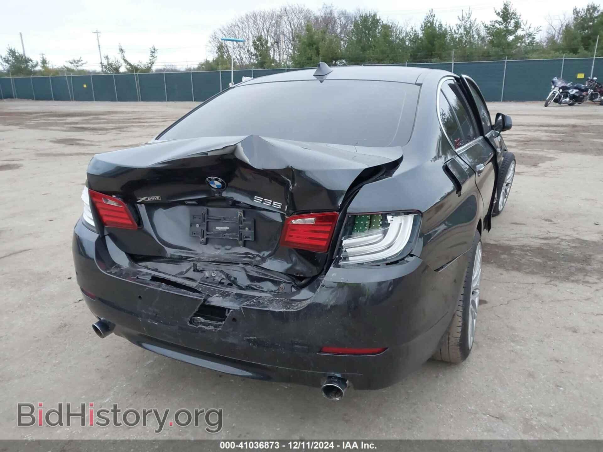 2013 BMW 535I - VIN: WBAFU7C54DDU76309 - Фото 4